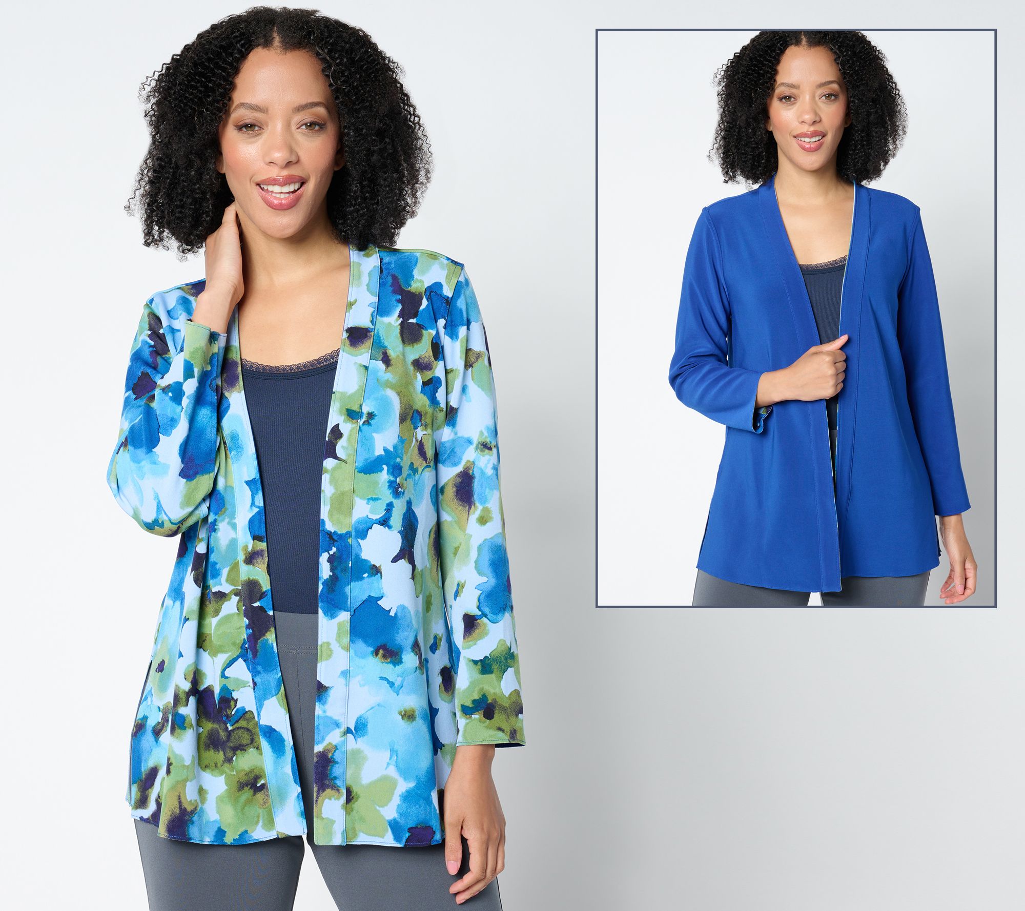 "As Is" GRAVER Susan Graver Pet LK Fusion Plus Reversible Topper