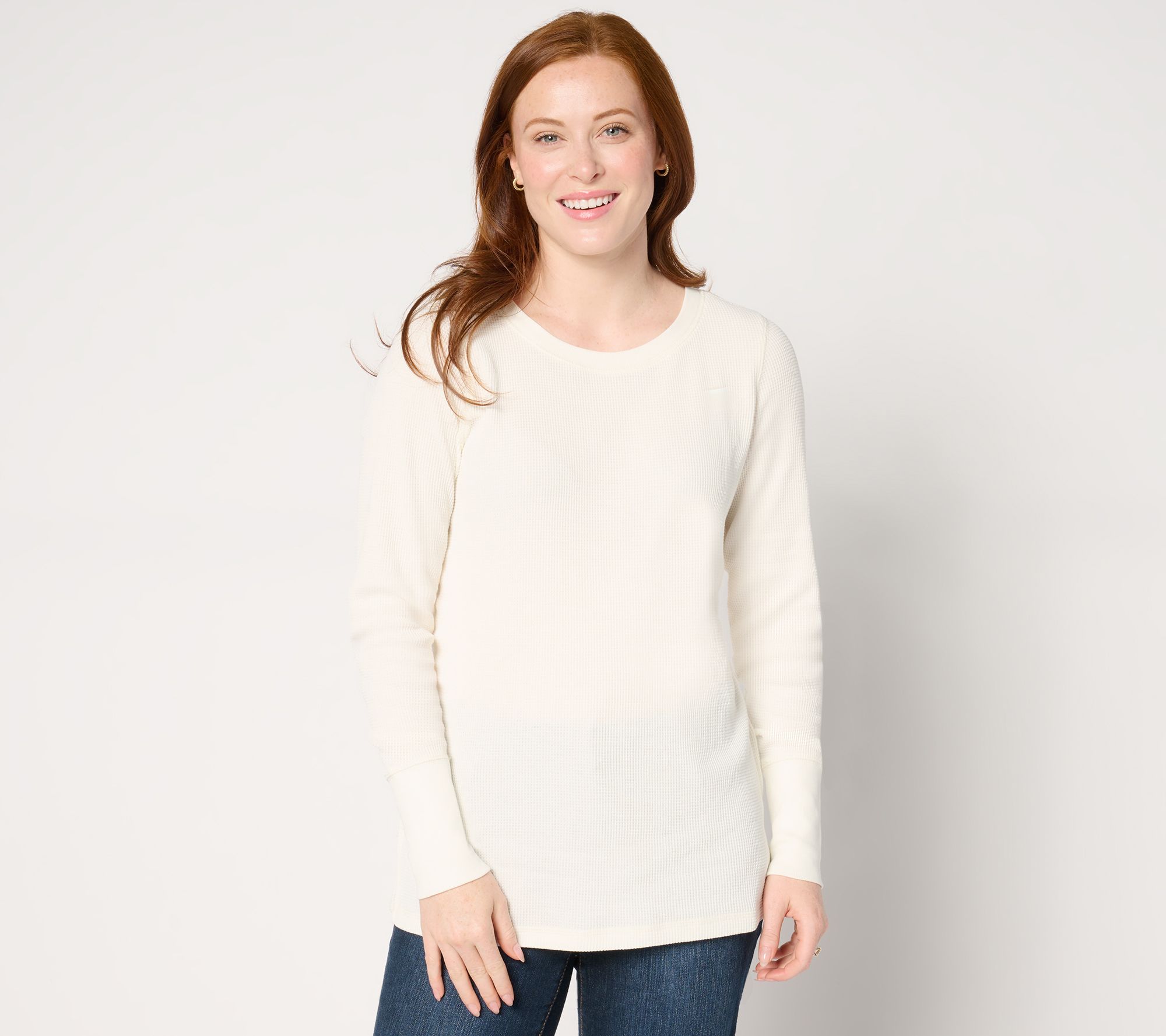 Belle by Kim Gravel Baby Waffle Long-Sleeve Cuff Top