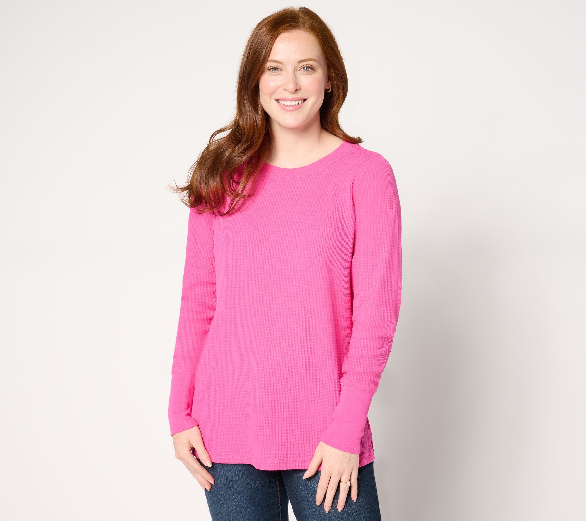 Belle by Kim Gravel Baby Waffle Long-Sleeve Cuff Top