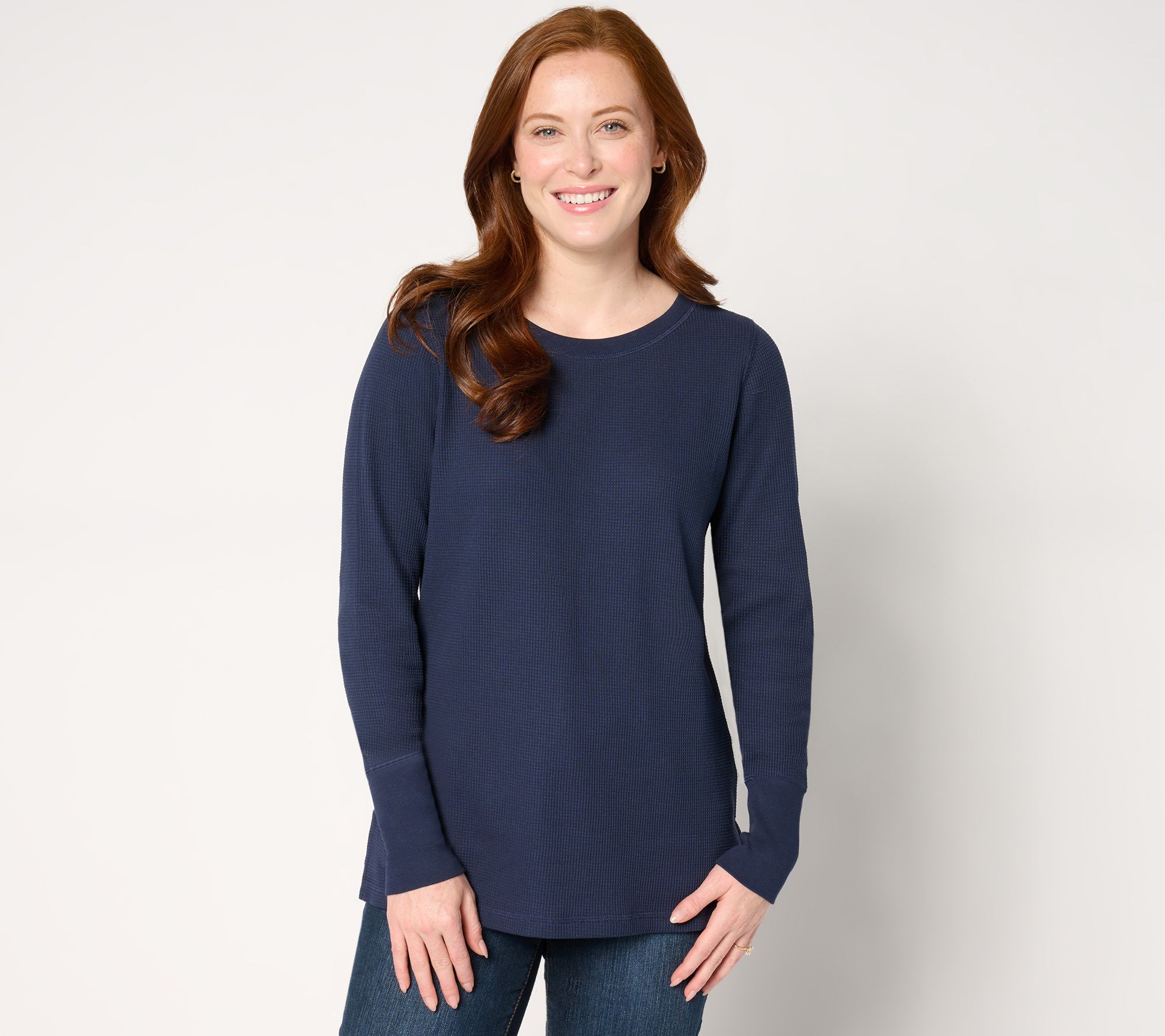 Belle by Kim Gravel Baby Waffle Long-Sleeve Cuff Top