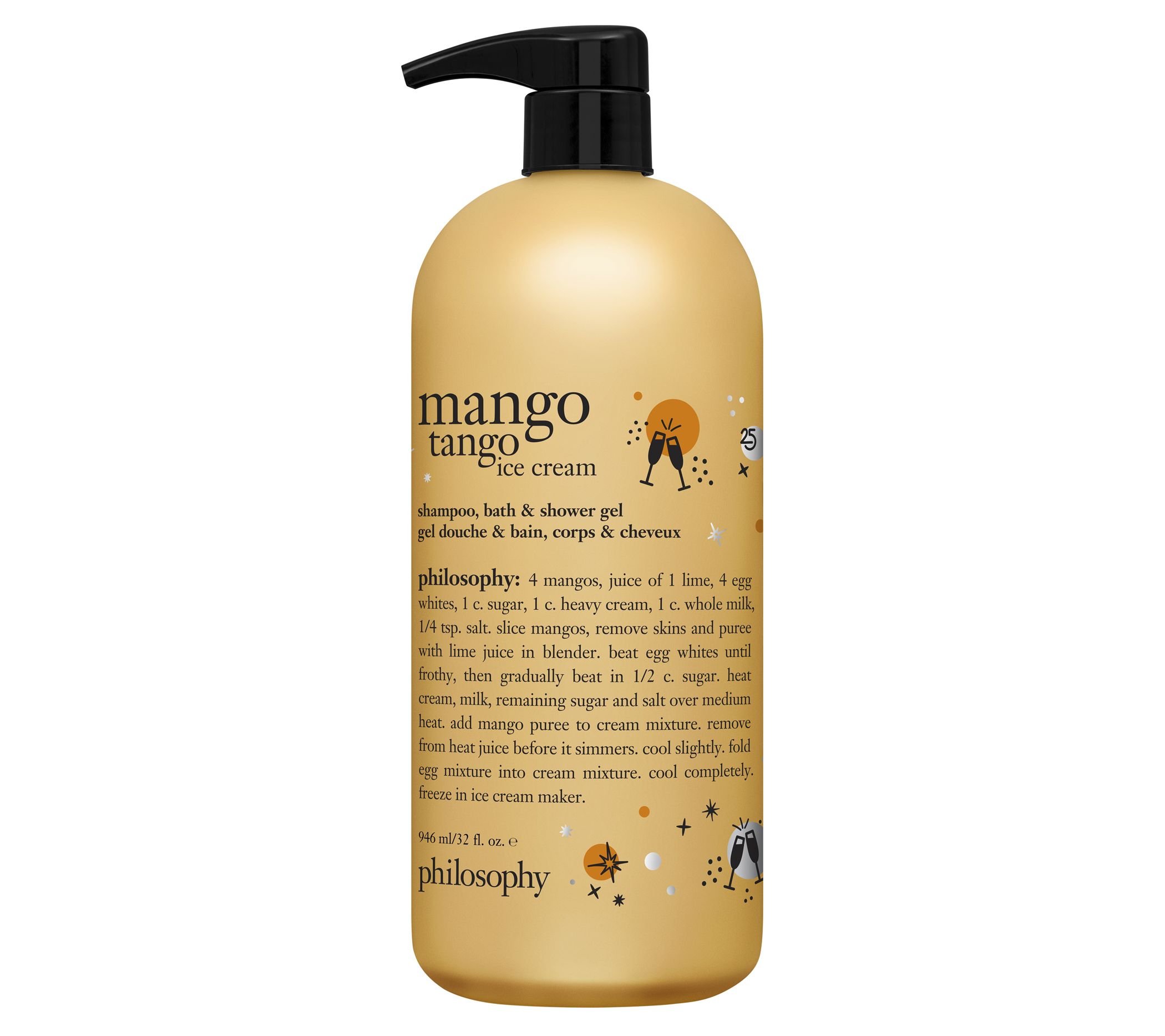philosophy 32 oz mango tango ice cream shower gel
