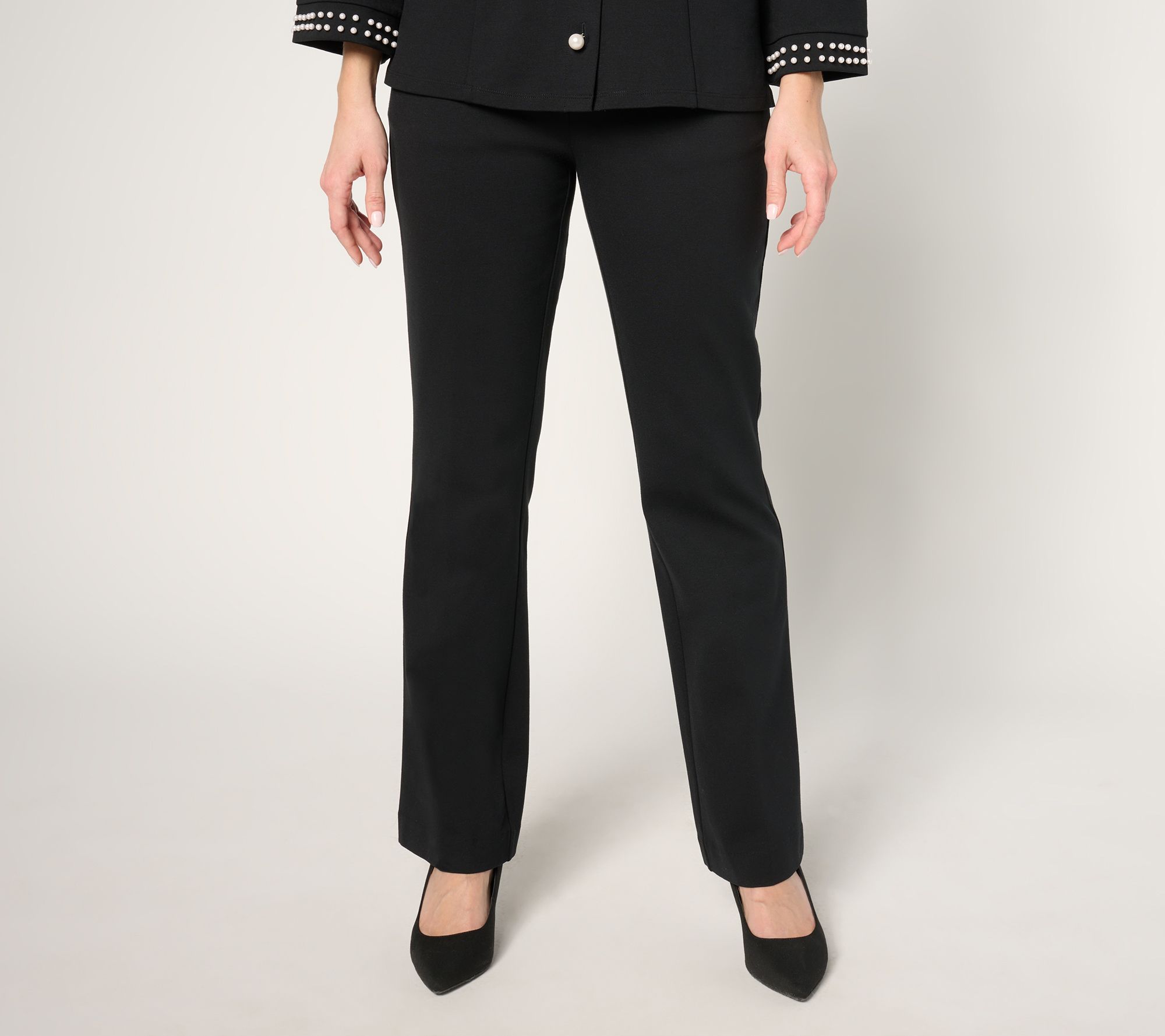 "As Is" BEAUTIFUL by Lawrence Zarian Pet Pull On Tailored Pant