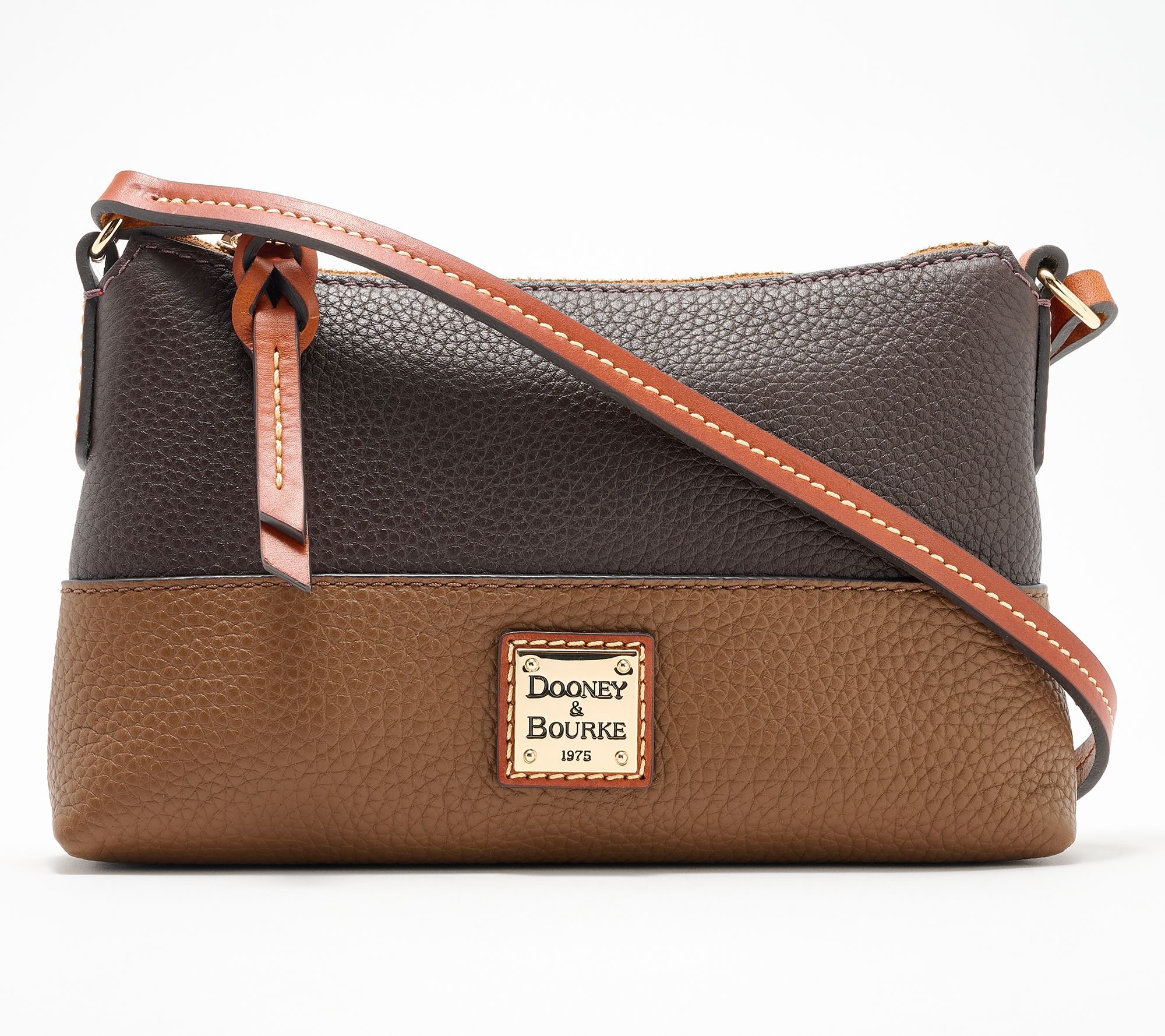 "As Is" Dooney & Bourke Colorblock Pebble Leather Izzy Bag