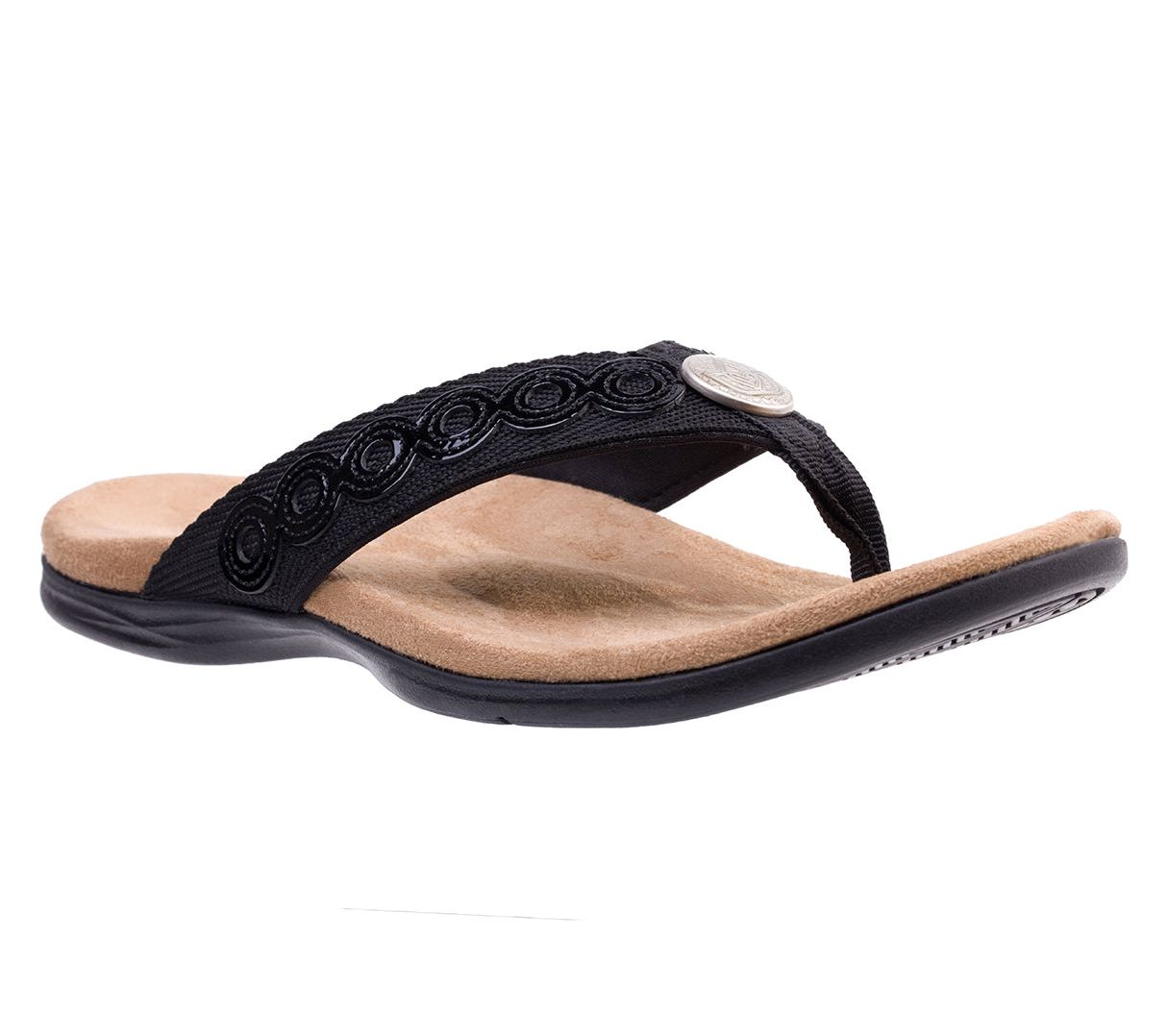 Spenco Orthotic Thong Sandals - Tierra