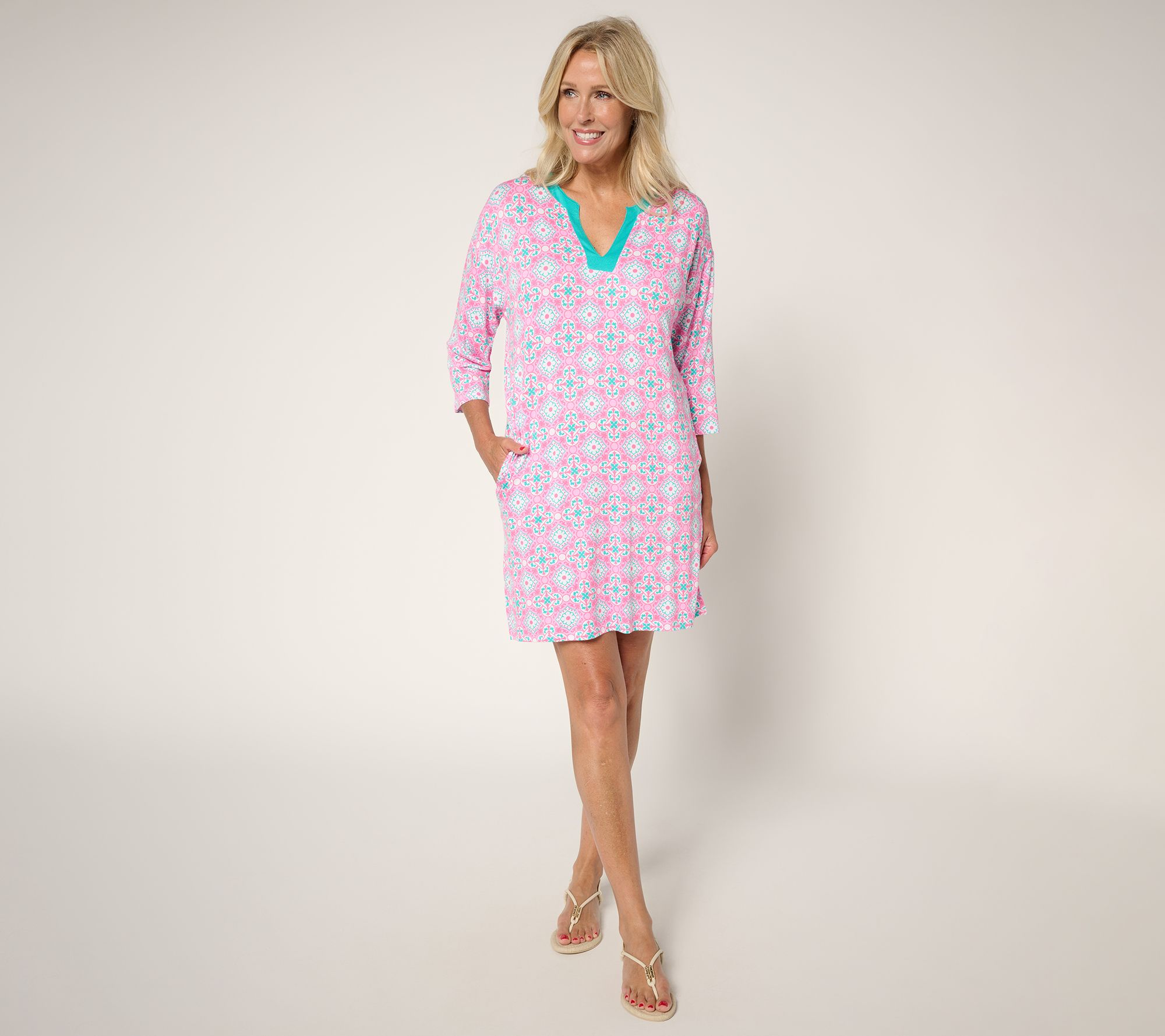 "As Is" MUK LUKS Cloud Knit Beach Cover Up