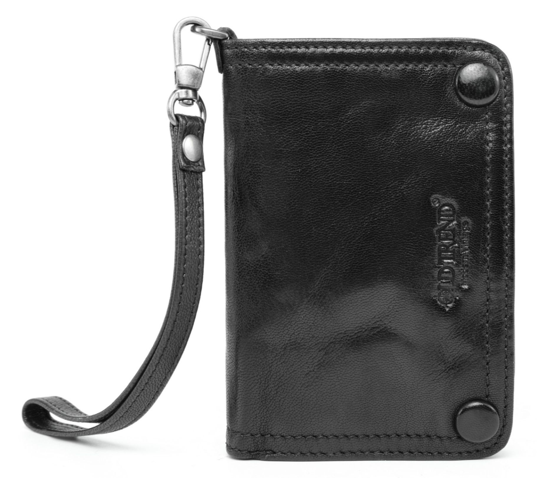 Old Trend Basswood Leather Wristlet Clutch