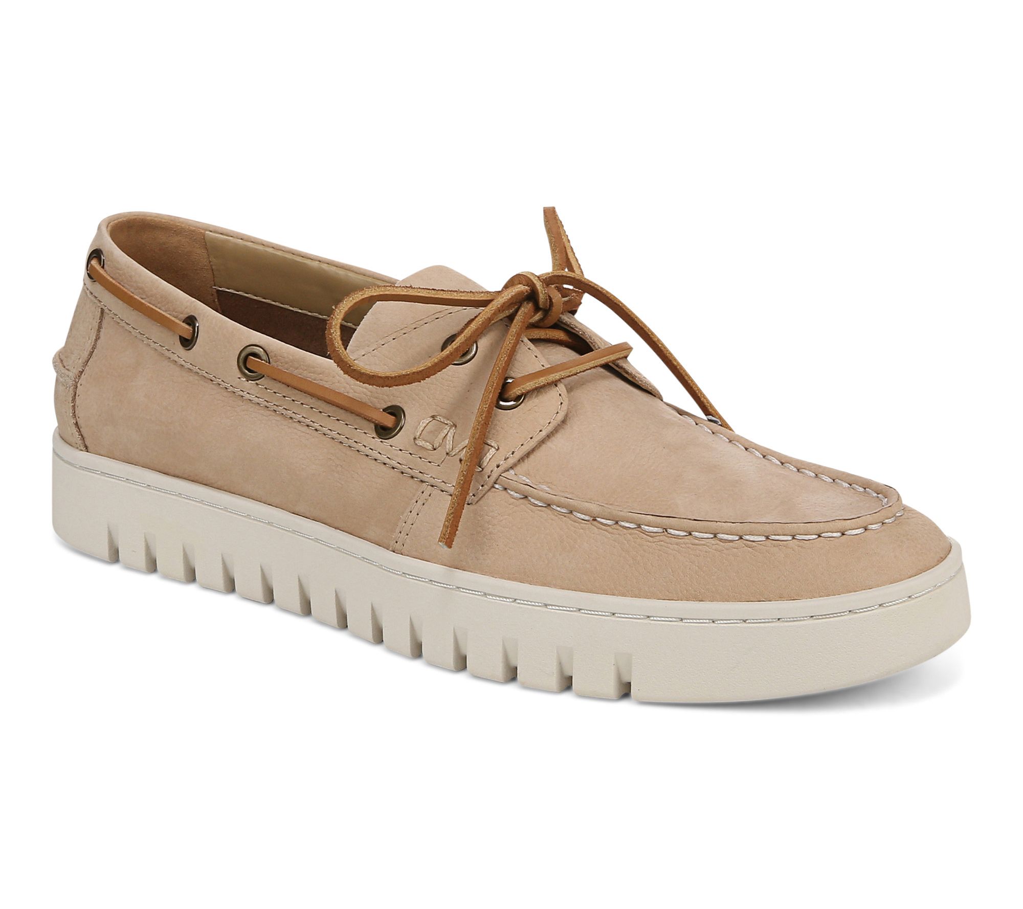 Vionic Men's Leather or Nubuck Boat Shoes - Uptown Boat