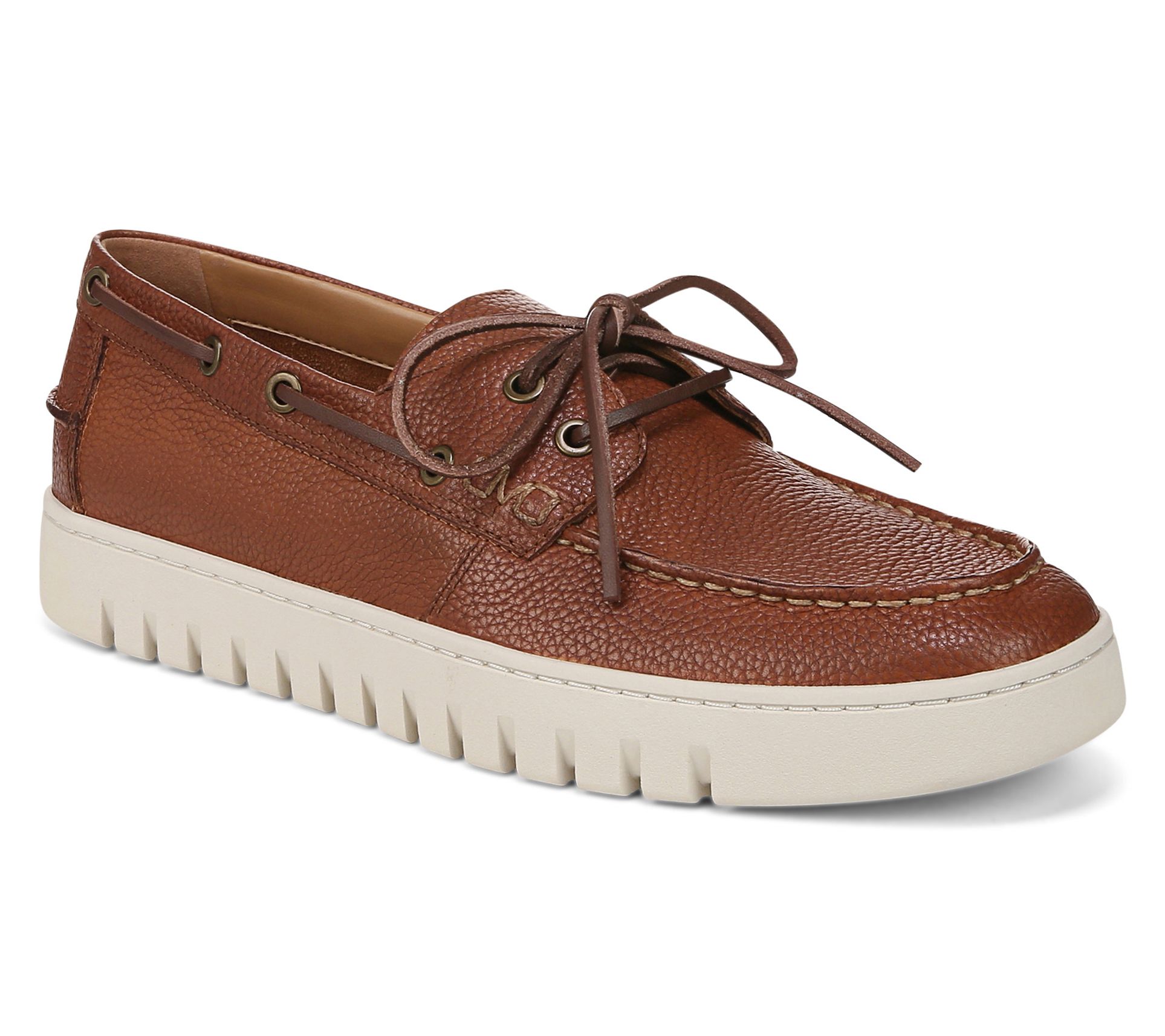 Vionic Men's Leather or Nubuck Boat Shoes - Uptown Boat
