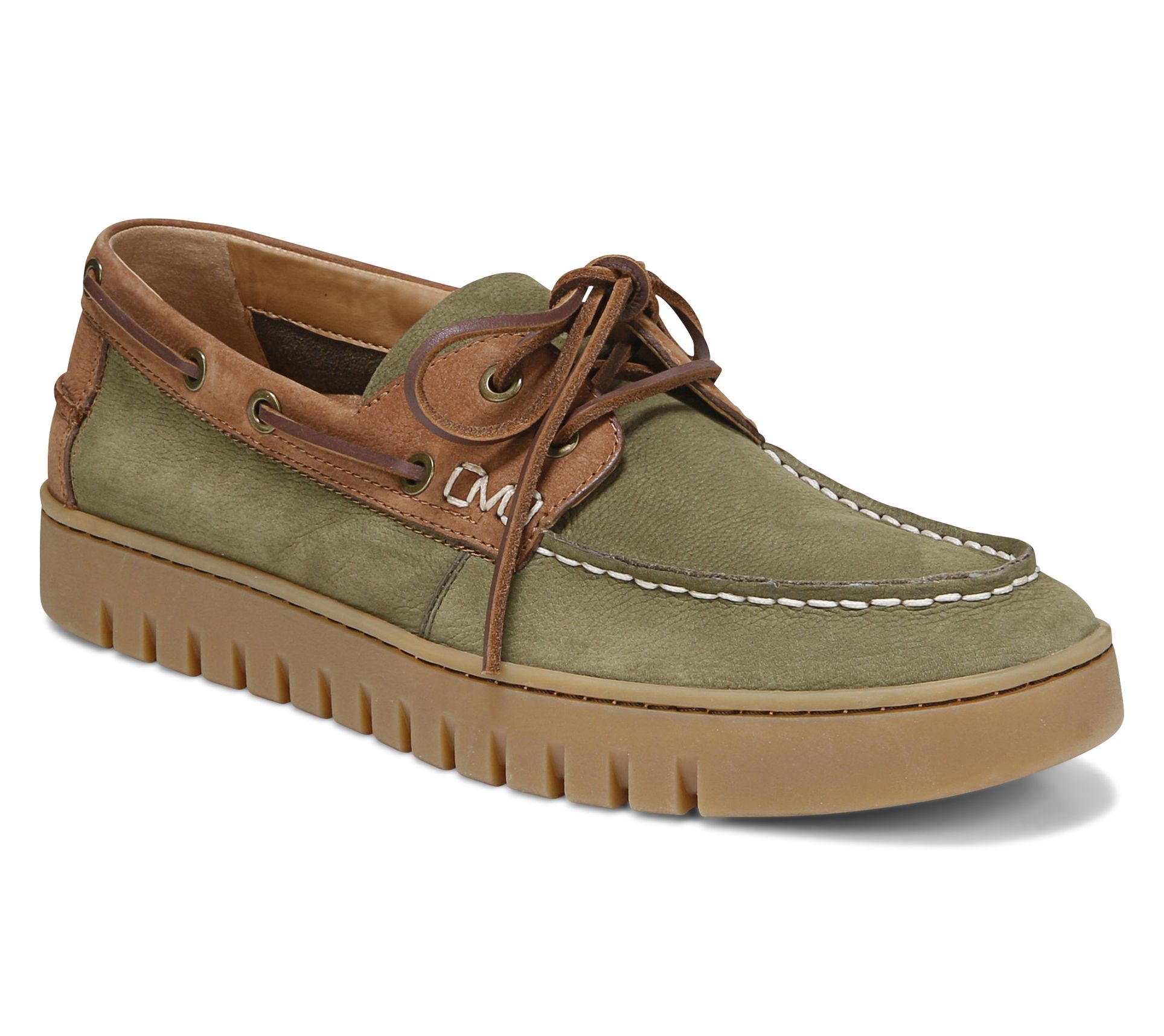Vionic Men's Leather or Nubuck Boat Shoes - Uptown Boat