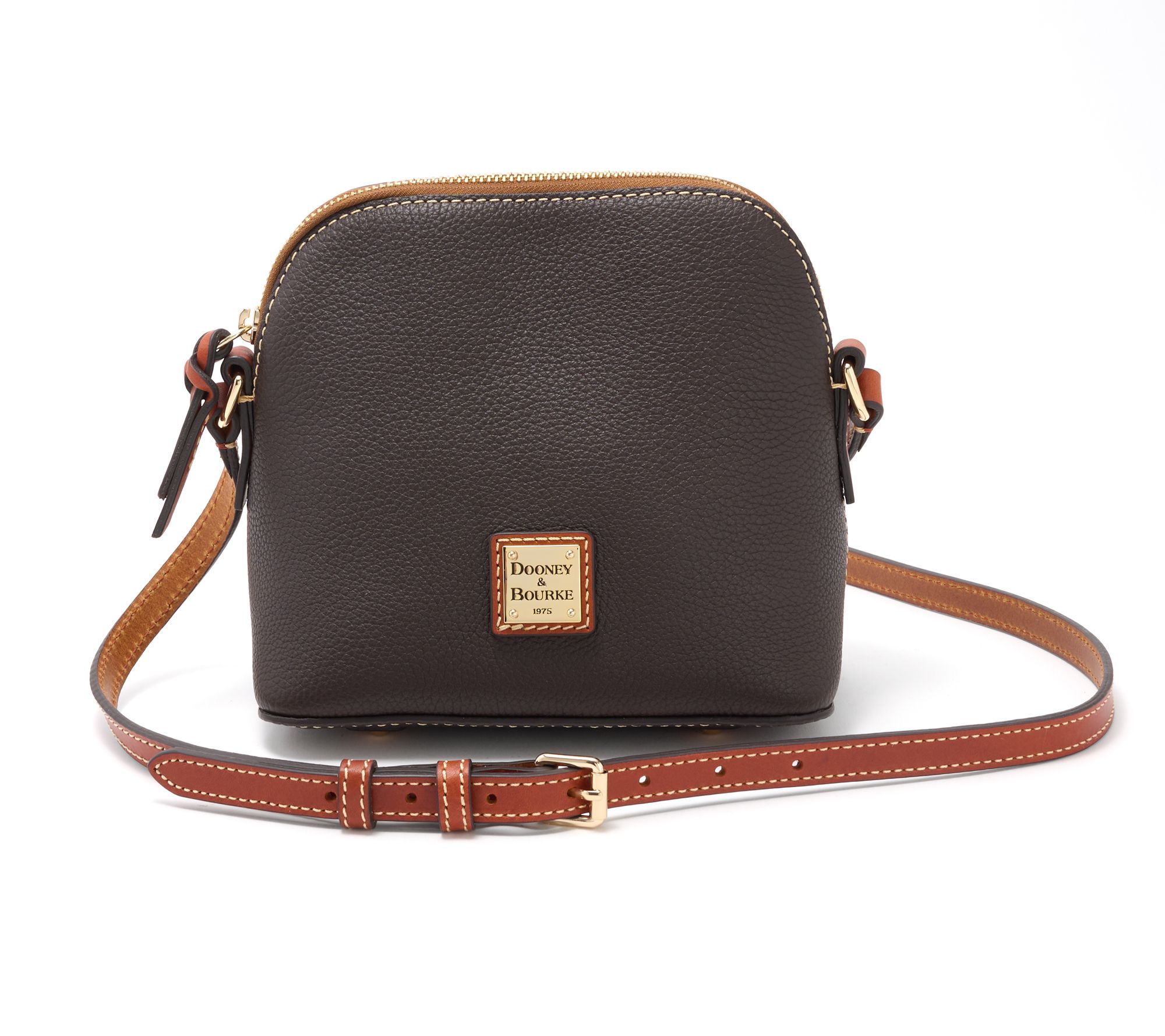 Dooney & Bourke Pebble Leather Domed Crossbody