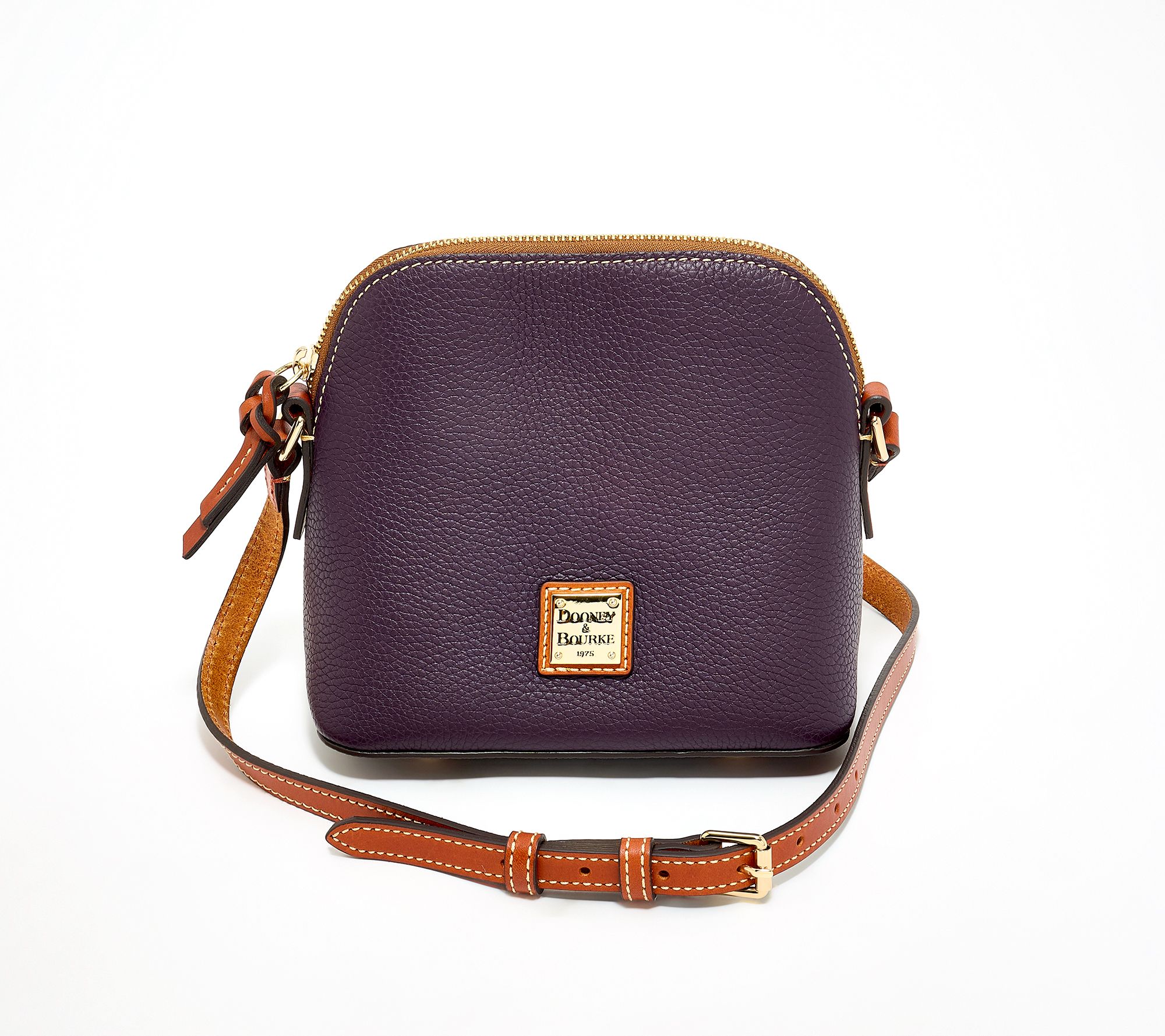 Dooney & Bourke Pebble Leather Domed Crossbody