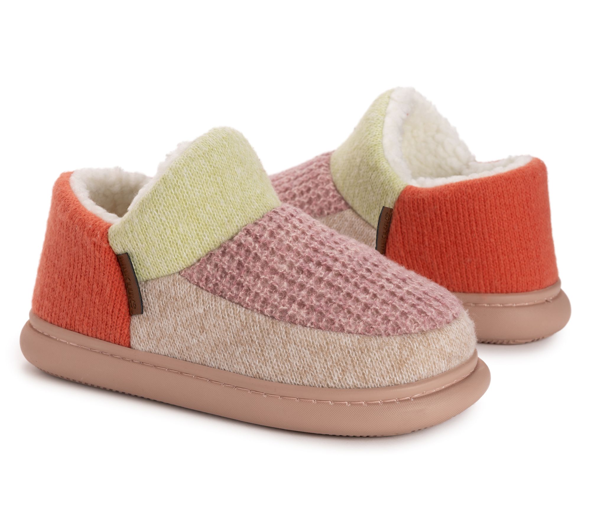 靴 CITYSHOP C ME SKIN SLIPPERS Boys Pizza Powered Eye Mask with Soft Boa Scuff Slipper