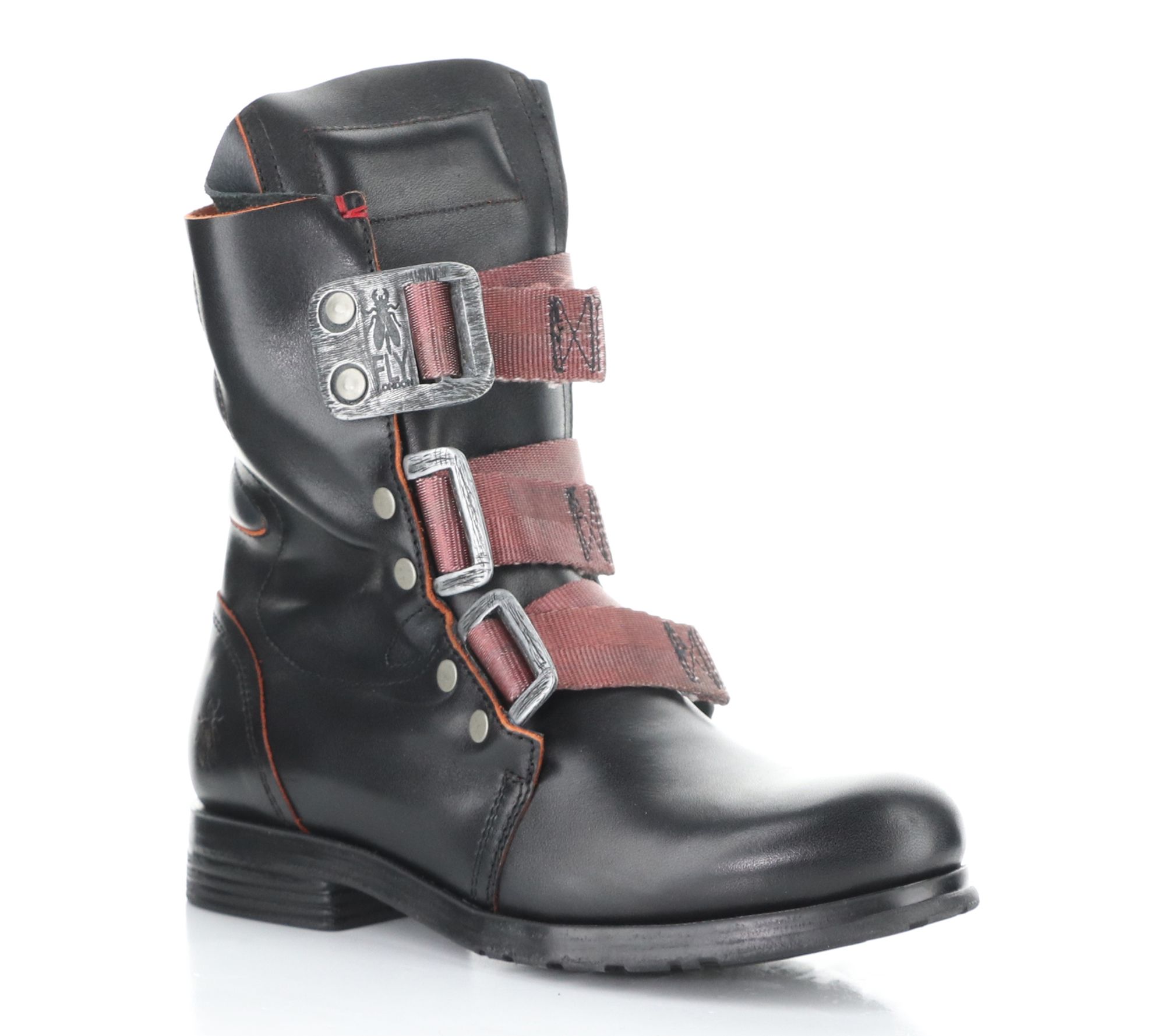 Fly London Java Strap Leather Boot