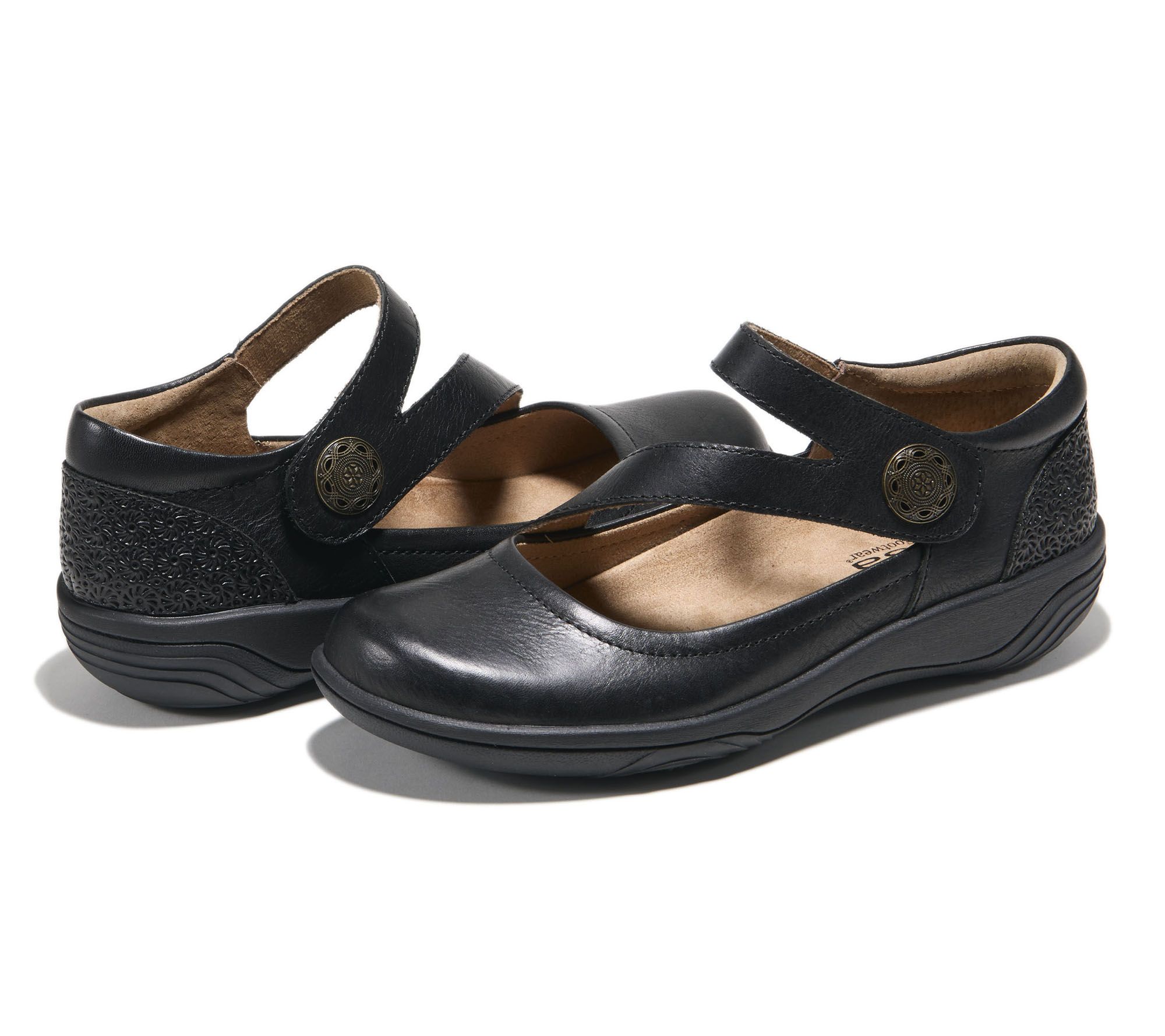 Halsa Ava Leather Mary Janes