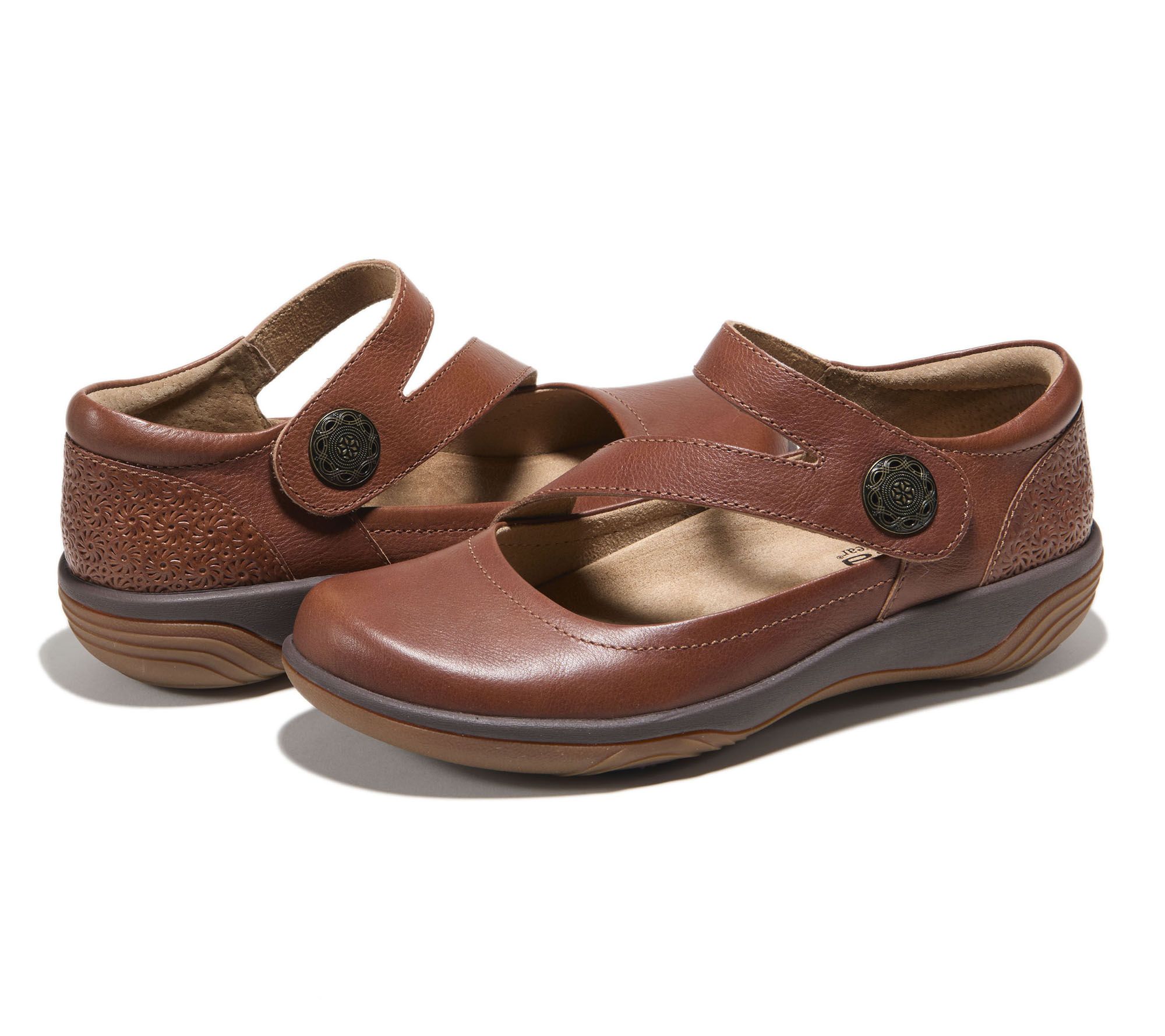 Halsa Ava Leather Mary Janes