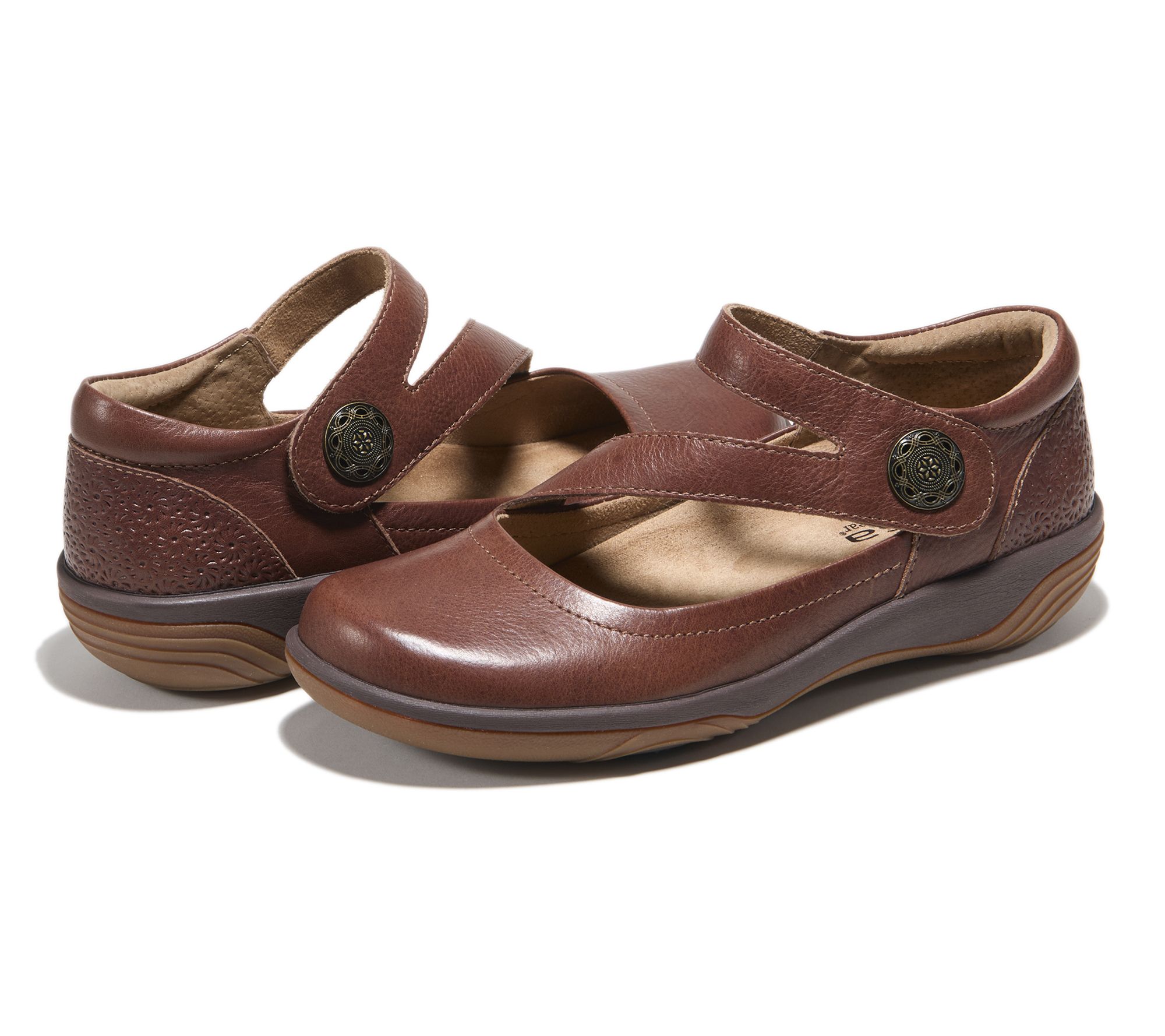 Halsa Ava Leather Mary Janes