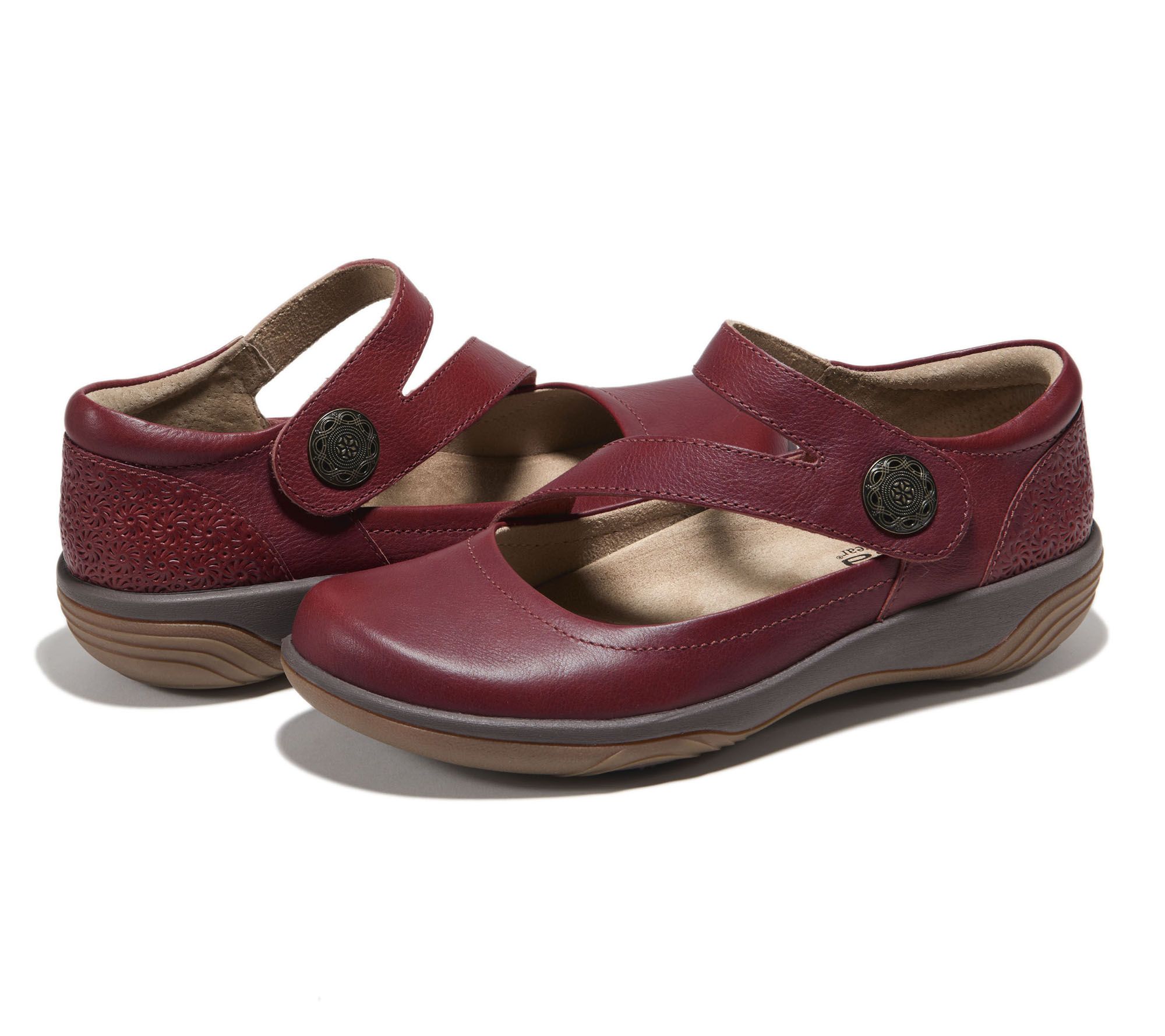 Halsa Ava Leather Mary Janes