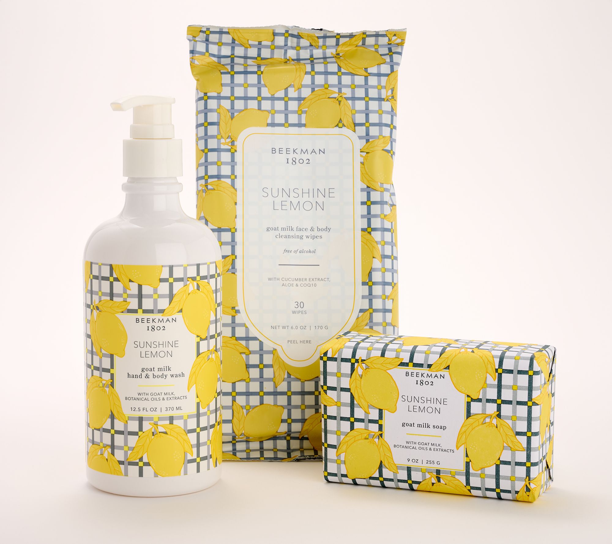 Beekman 1802 Goat Milk 3-Piece Bath & Body Set