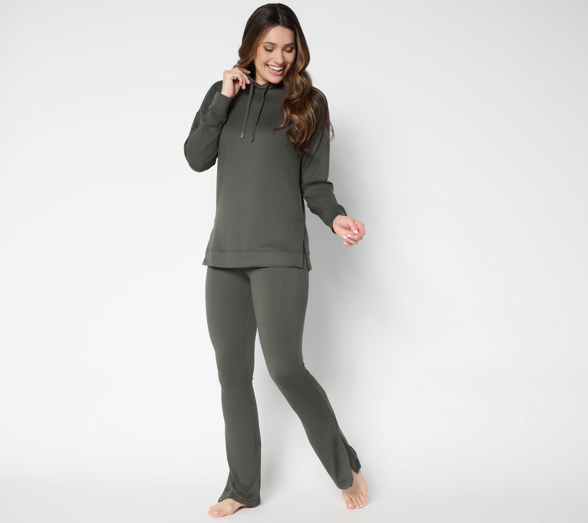 "As Is" Barefoot Dreams Petite MC Butterchic Hoodie and Pant