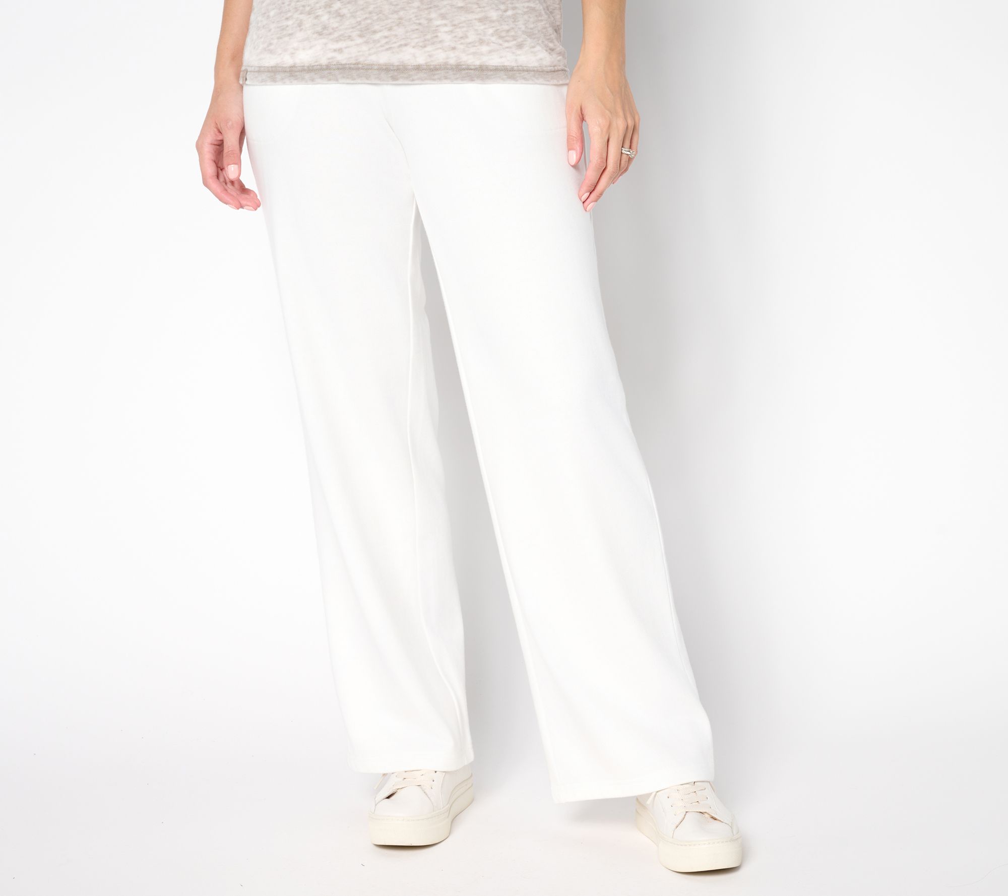 "As Is" Belle Beach by Kim Gravel Reg Seaside Sweats Beach Pant