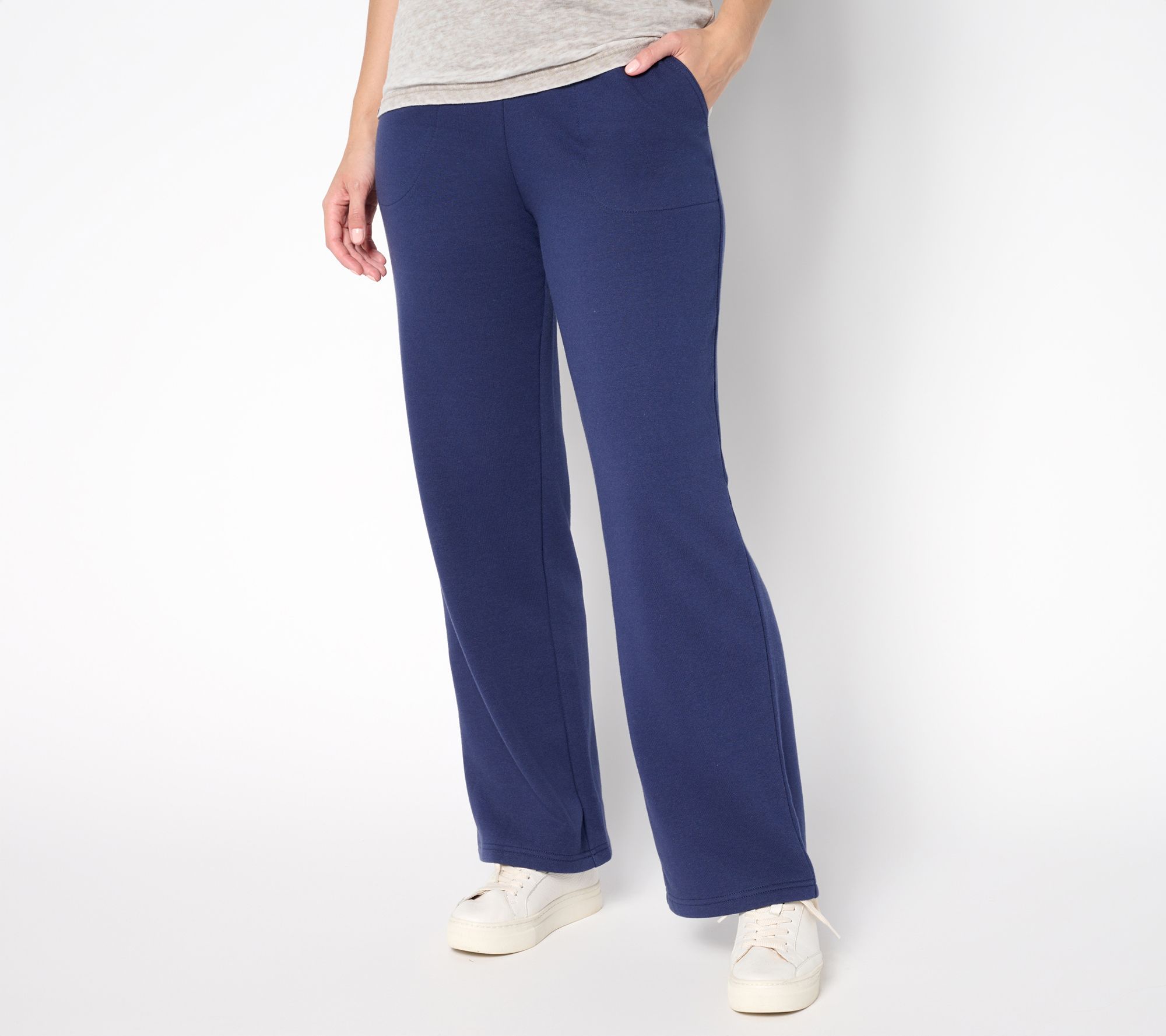 "As Is" Belle Beach by Kim Gravel Reg Seaside Sweats Beach Pant