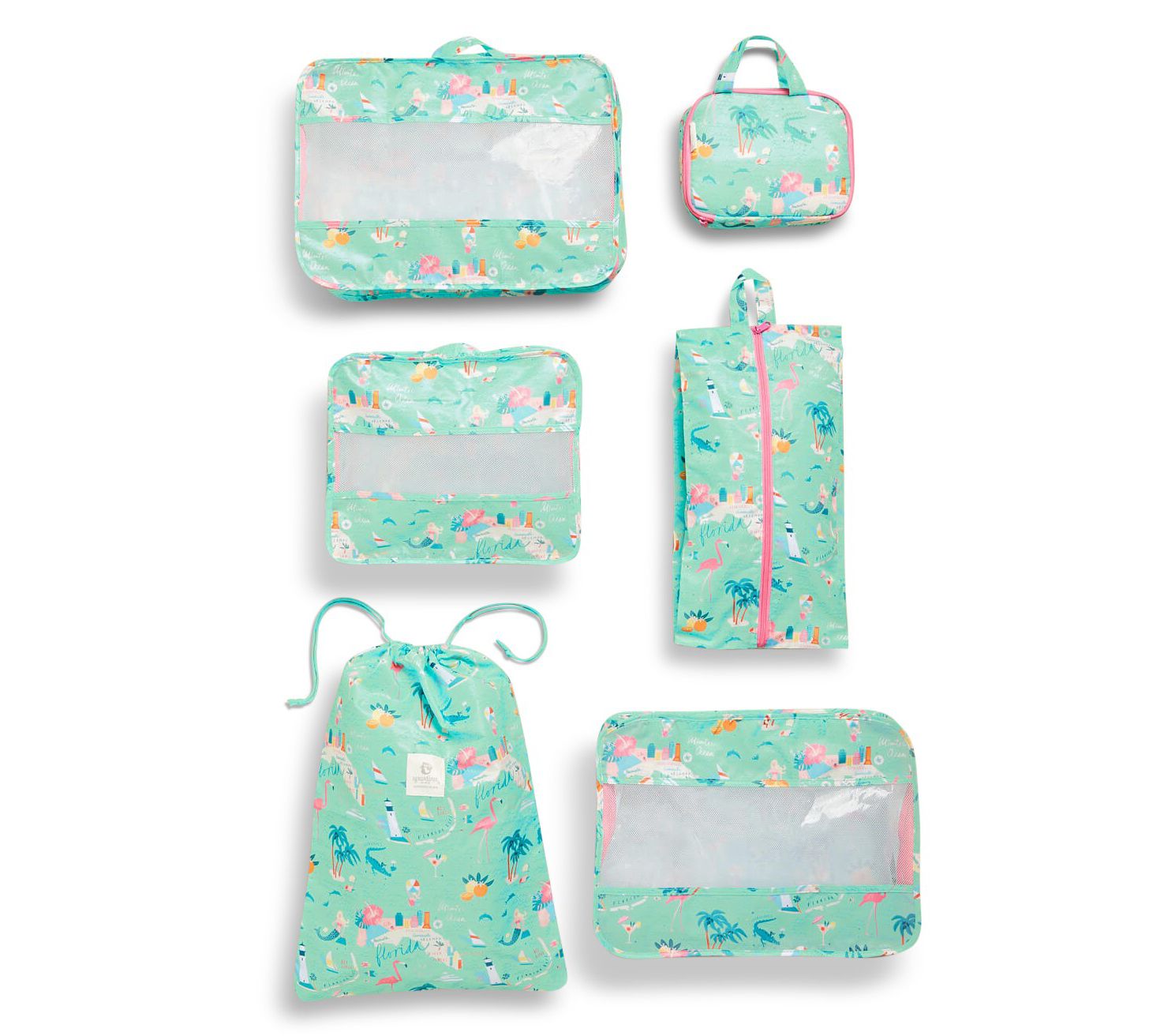 Spartina 449 6-Piece Packing Cube Set