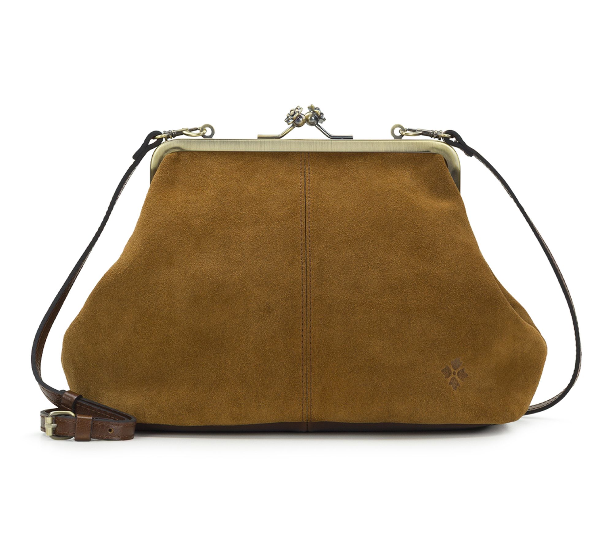 Patricia Nash Sofia Frame Crossbody - Suede