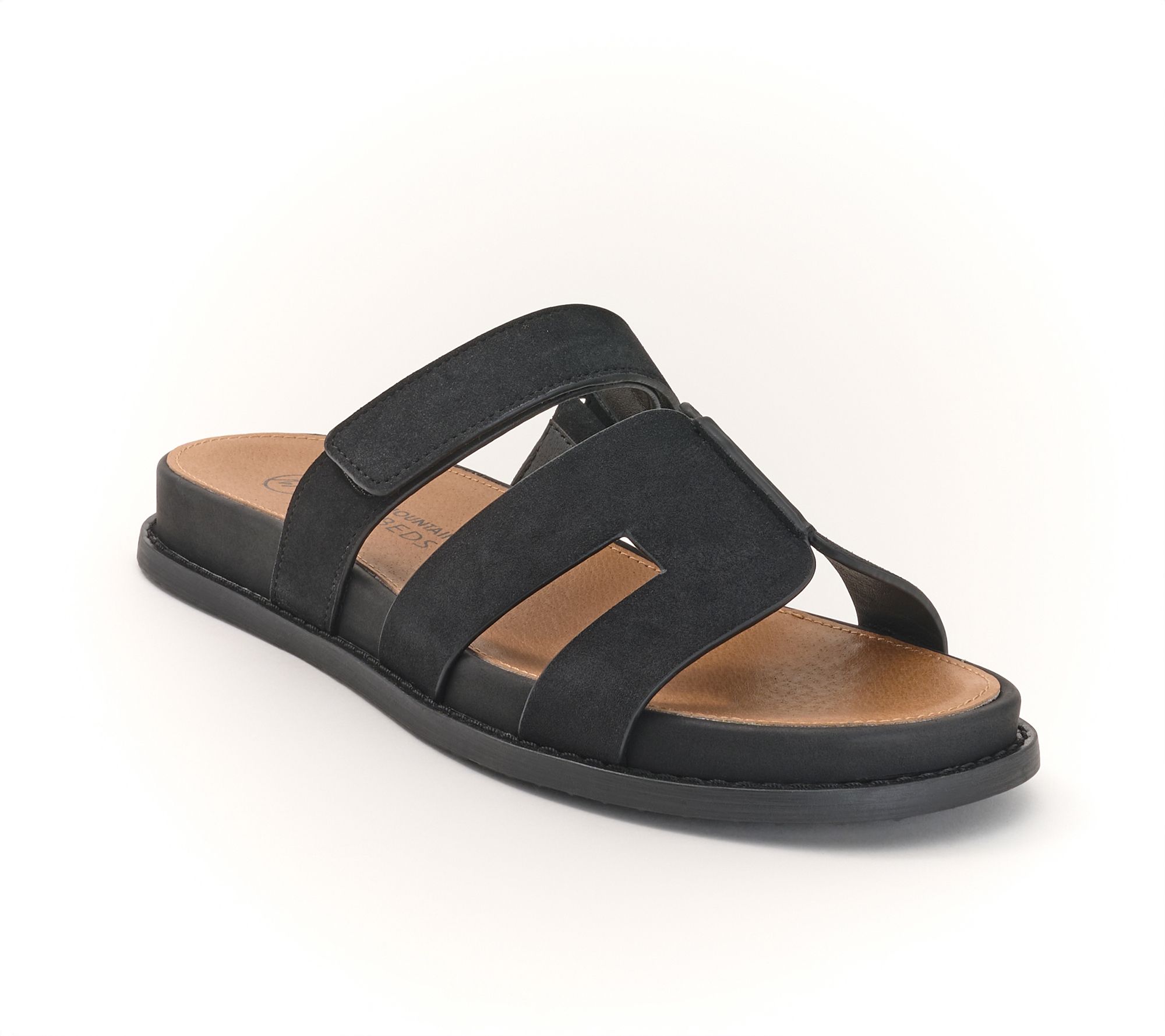 White Mountain Adjustable Slide Sandals - Mazi