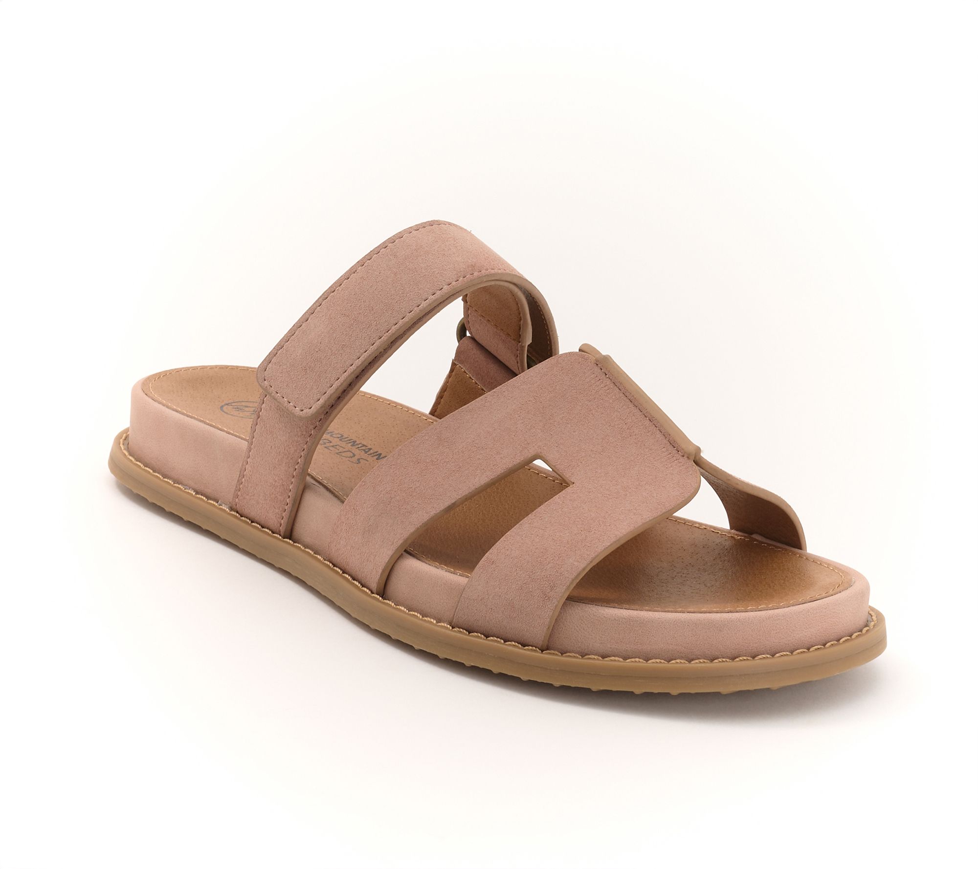 White Mountain Adjustable Slide Sandals - Mazi