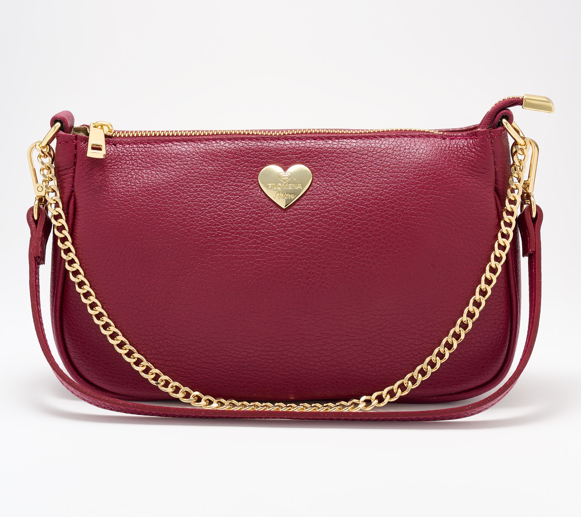 Filomena Amore Lady Milano Leather Convertible Crossbody