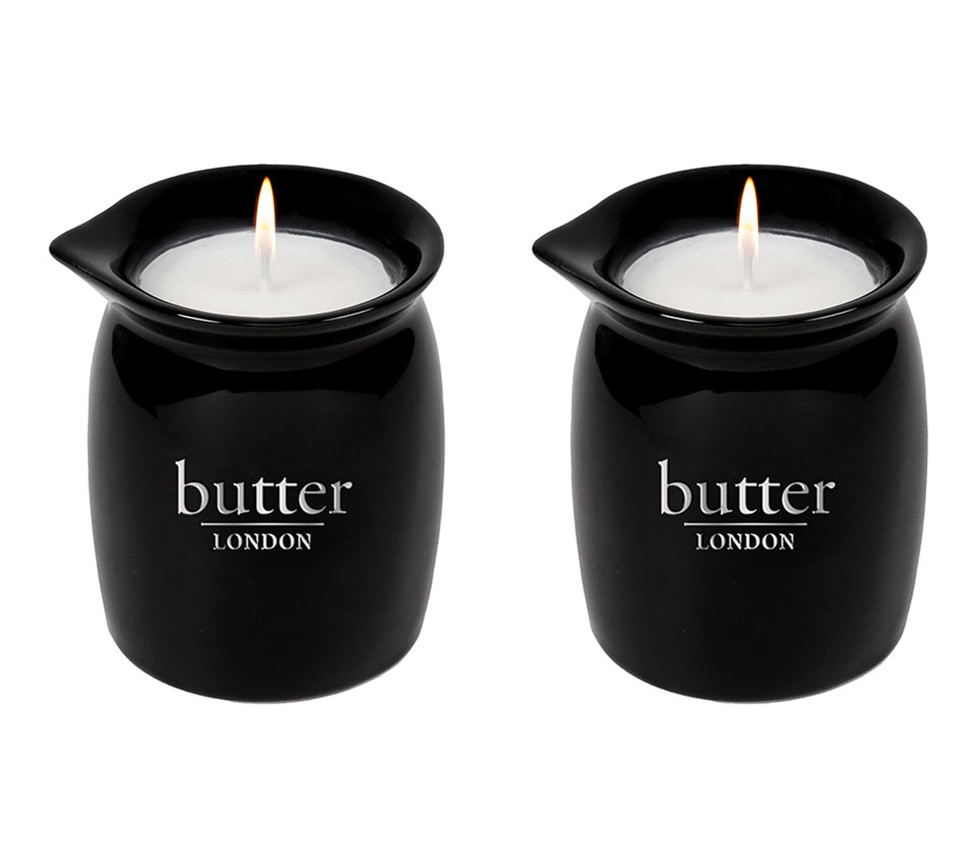  butter LONDON Champagne Fizz Manicure Candle Duo