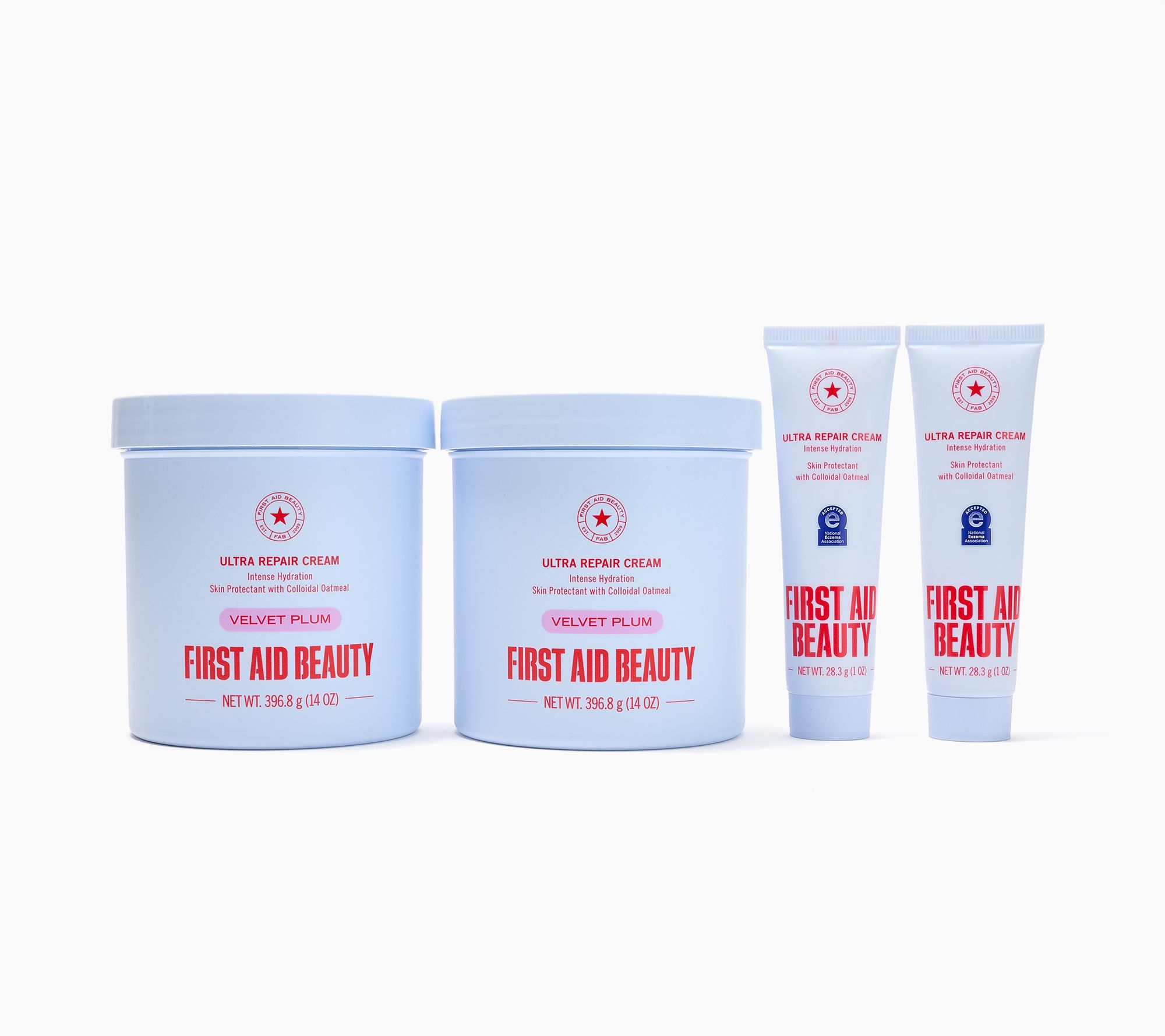 First Aid Beauty 14oz Ultra Repair Cream Duo w/ (2) 1oz Minis