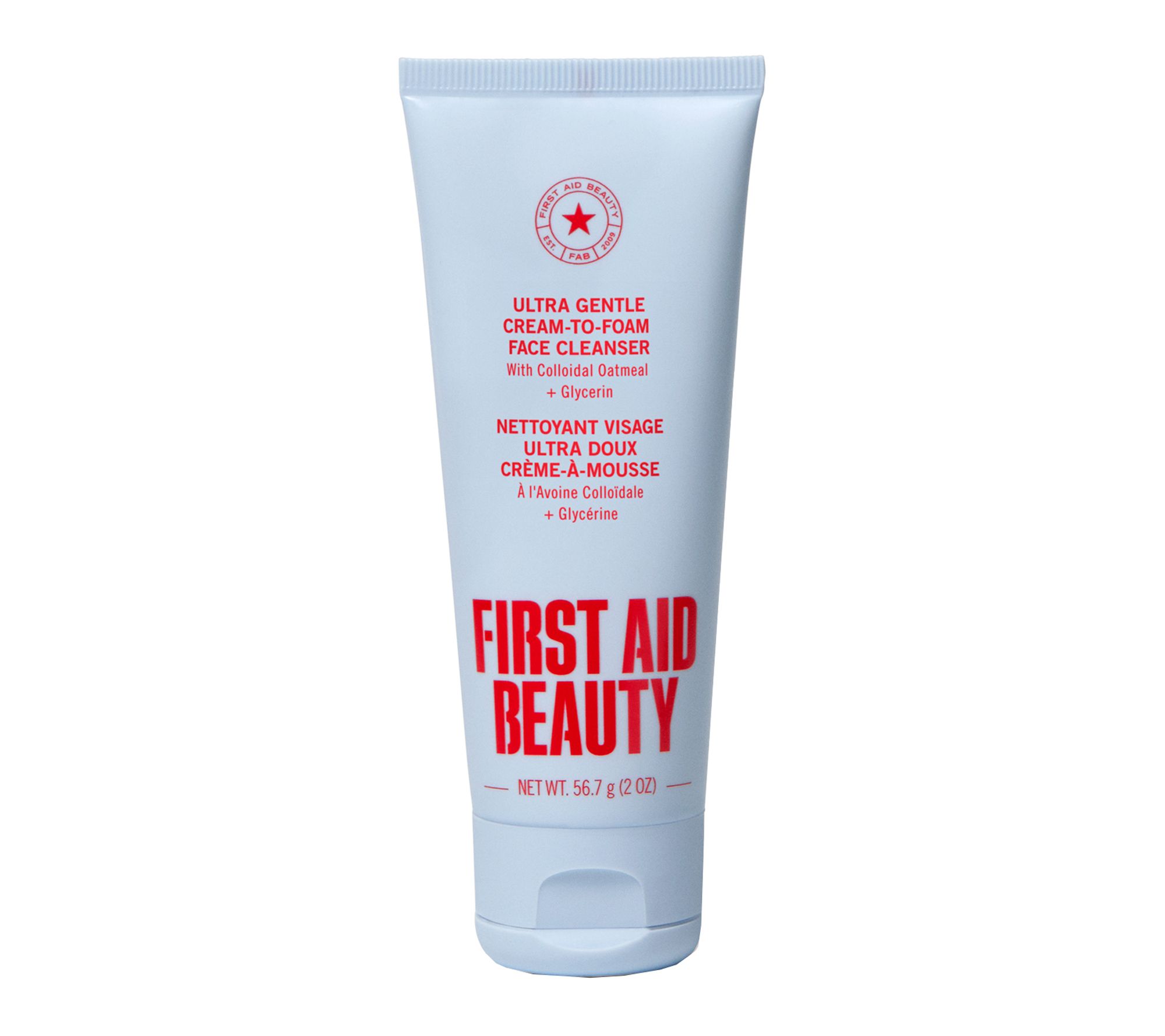 First Aid Beauty Ultra Repair Cream-to-Foam Hydrating Cleanser