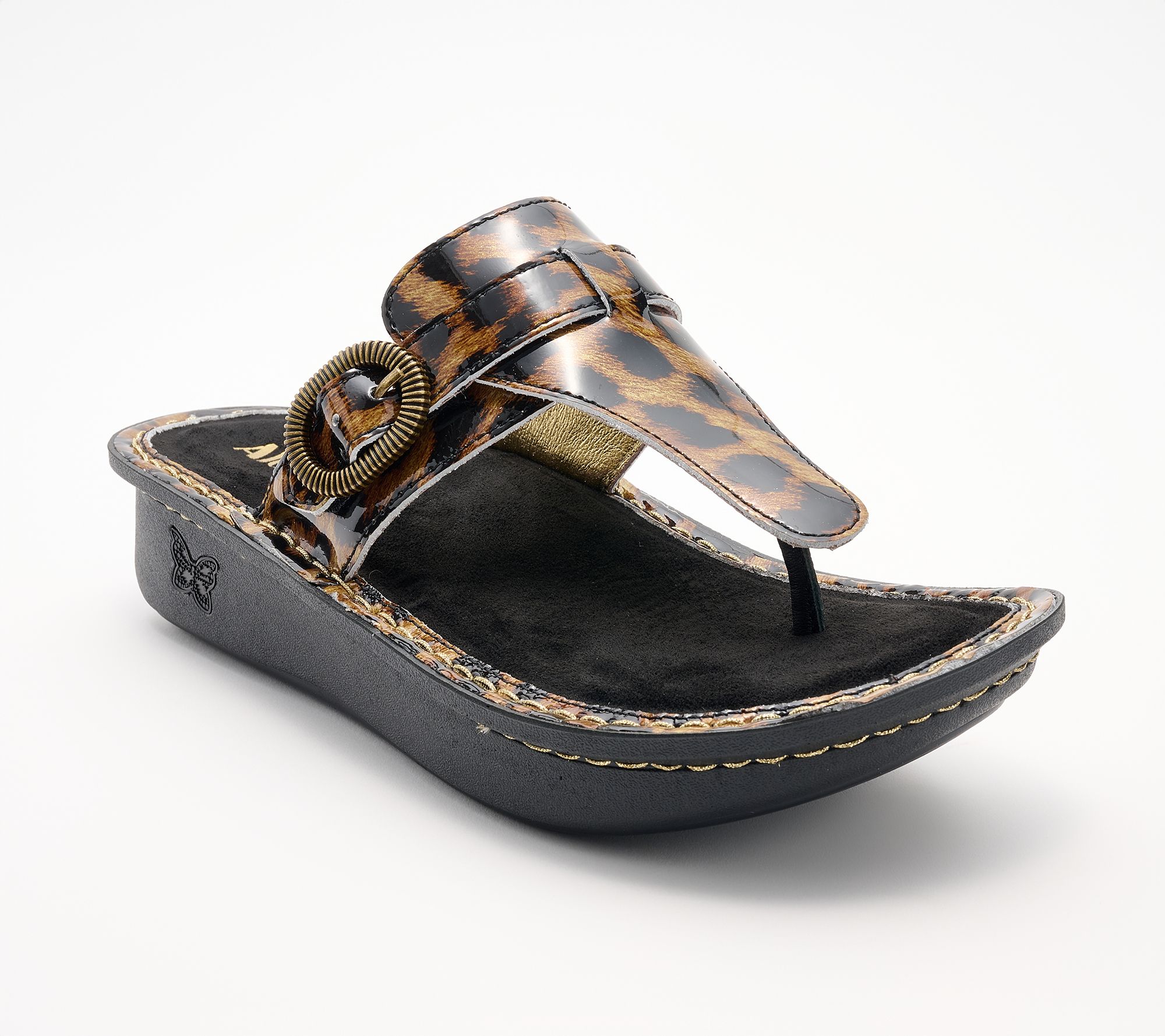 "As Is" Alegria Adjustable Thong Sandals- Kennedi