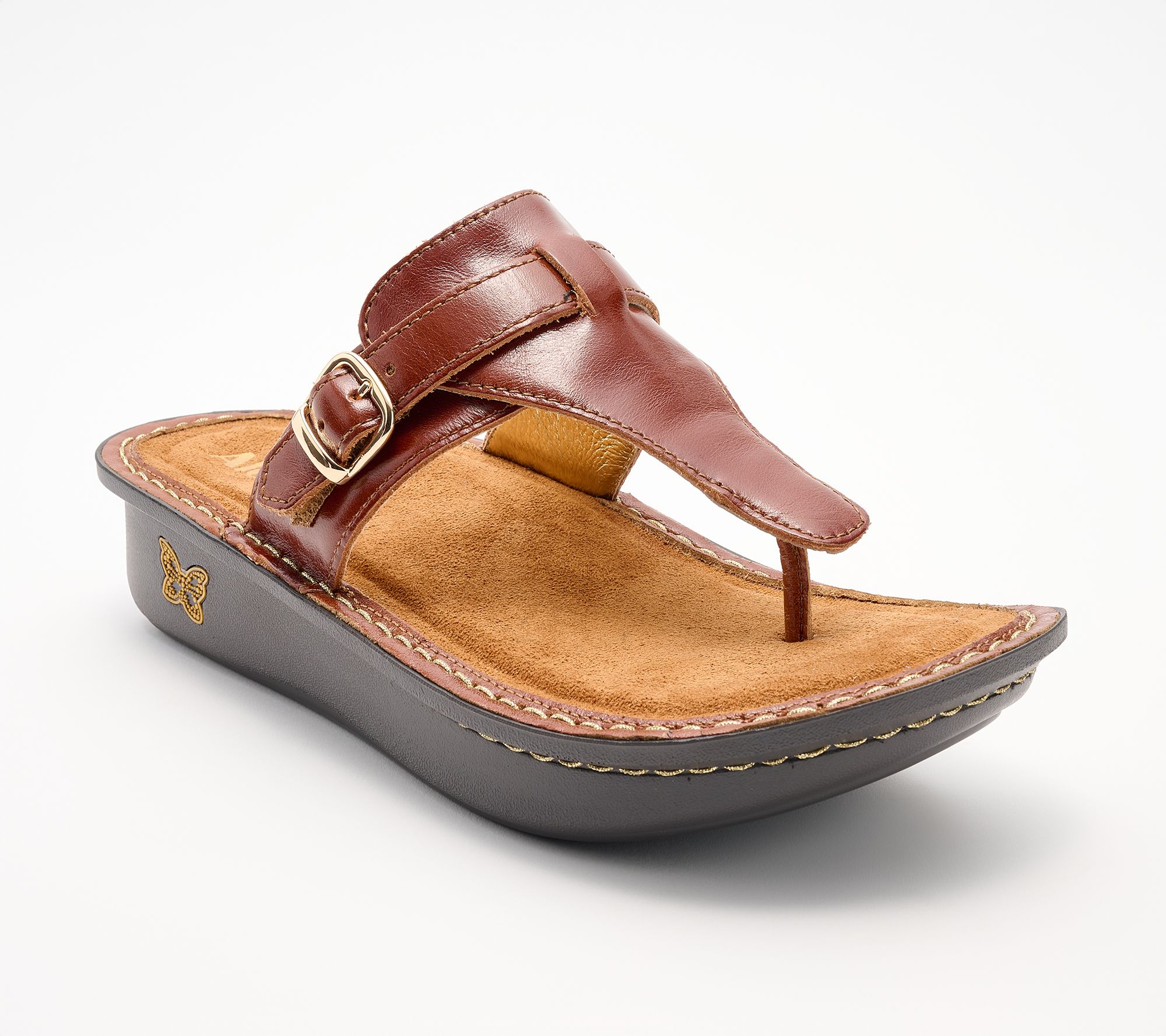 "As Is" Alegria Adjustable Thong Sandals- Kennedi