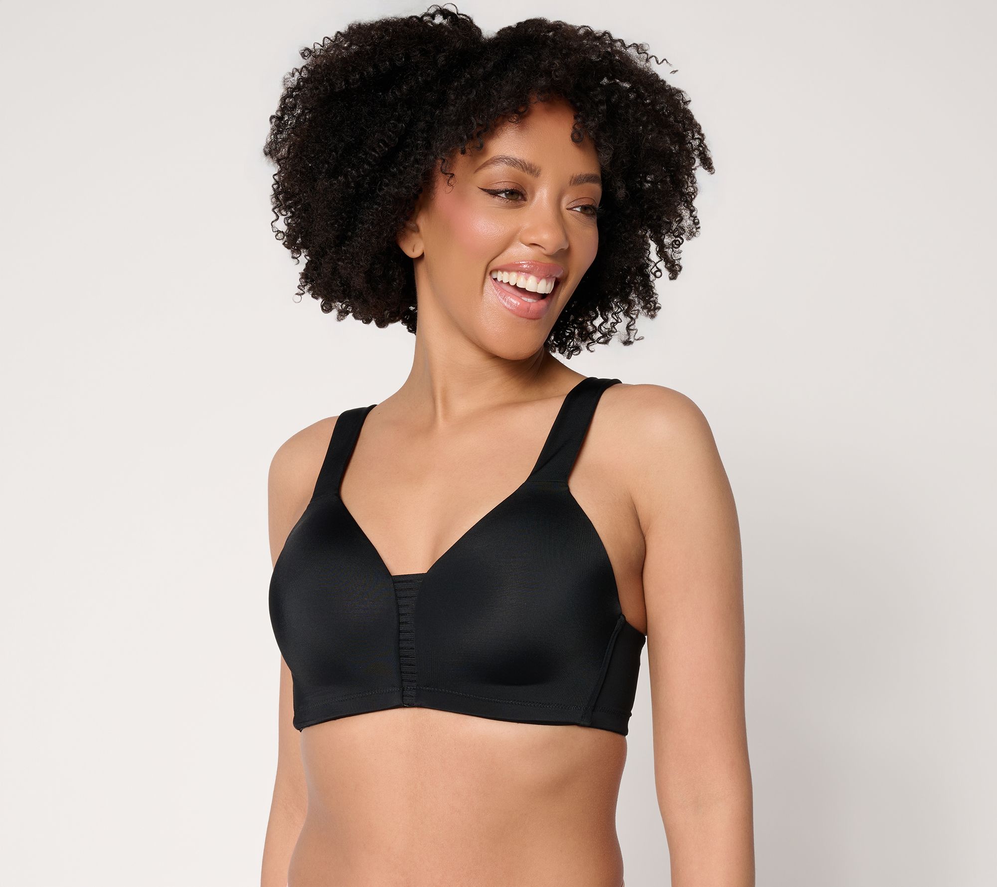 "As Is" Breezies Lazy Day Seamless WirefreeContour Support Bra