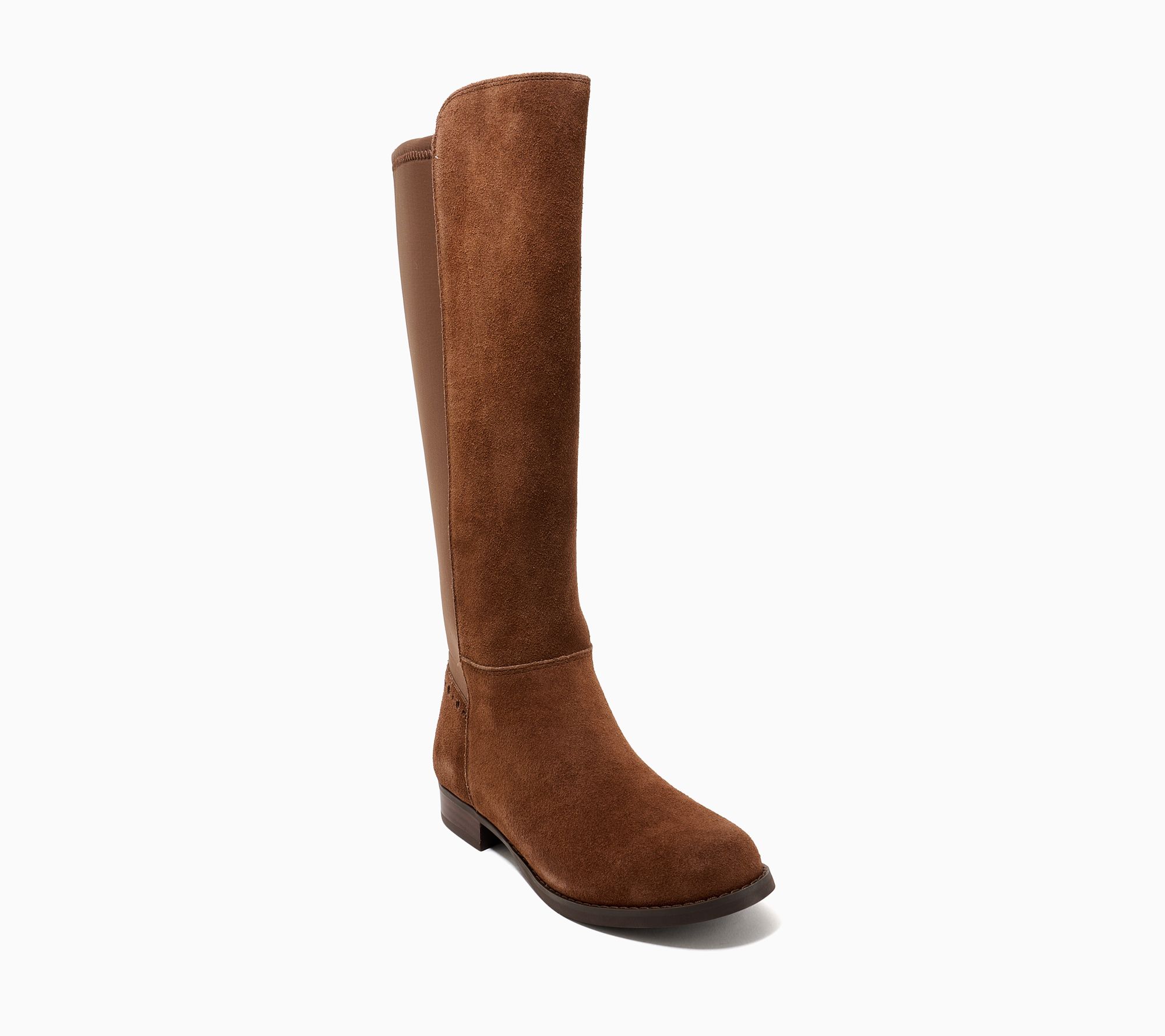  Revitalign Orthotic Leather Tall Shaft Stretch Boots - Karlie