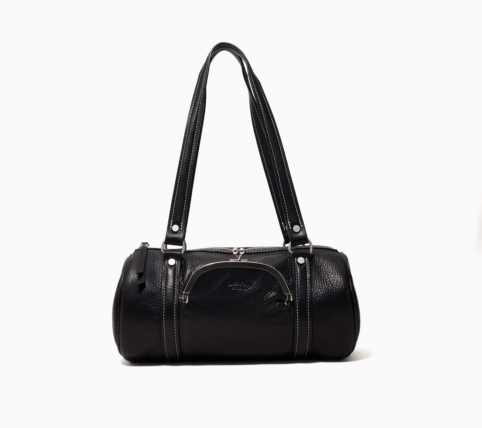 "As Is" American Leather Co. Spencer Vintage Barrel Satchel