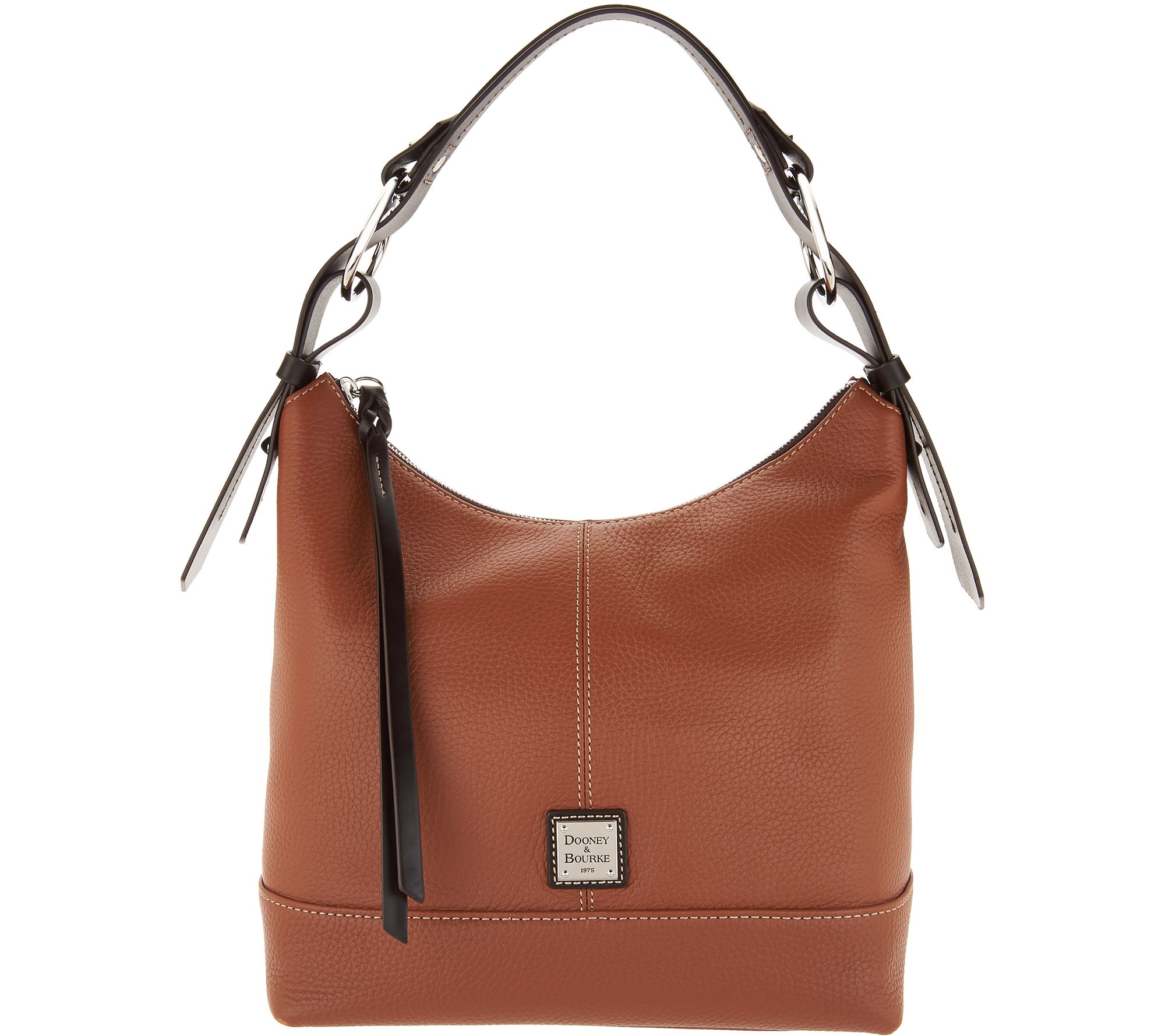 pebbled leather hobo bag