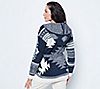 Barefoot Dreams CozyChic Patchwork Belted Cardigan, 1 of 2