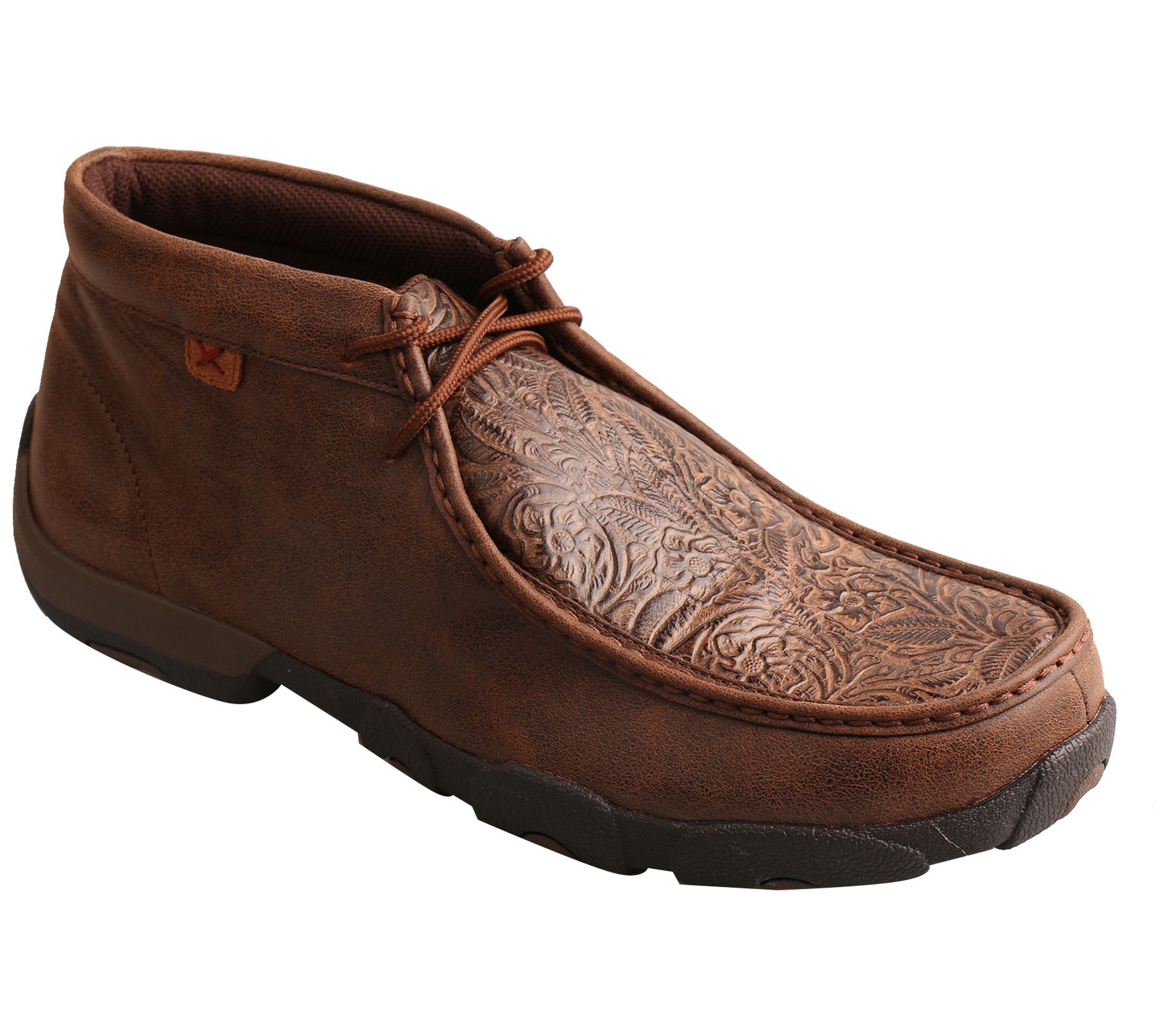 twisted x women's diamond driving moc shoes