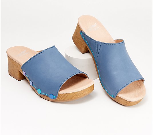 Dansko Leather Heeled Sandals - Giana