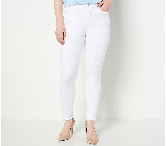 Studio Park x Leah Williams Reg. 5-Pocket Skinny Jeans - White