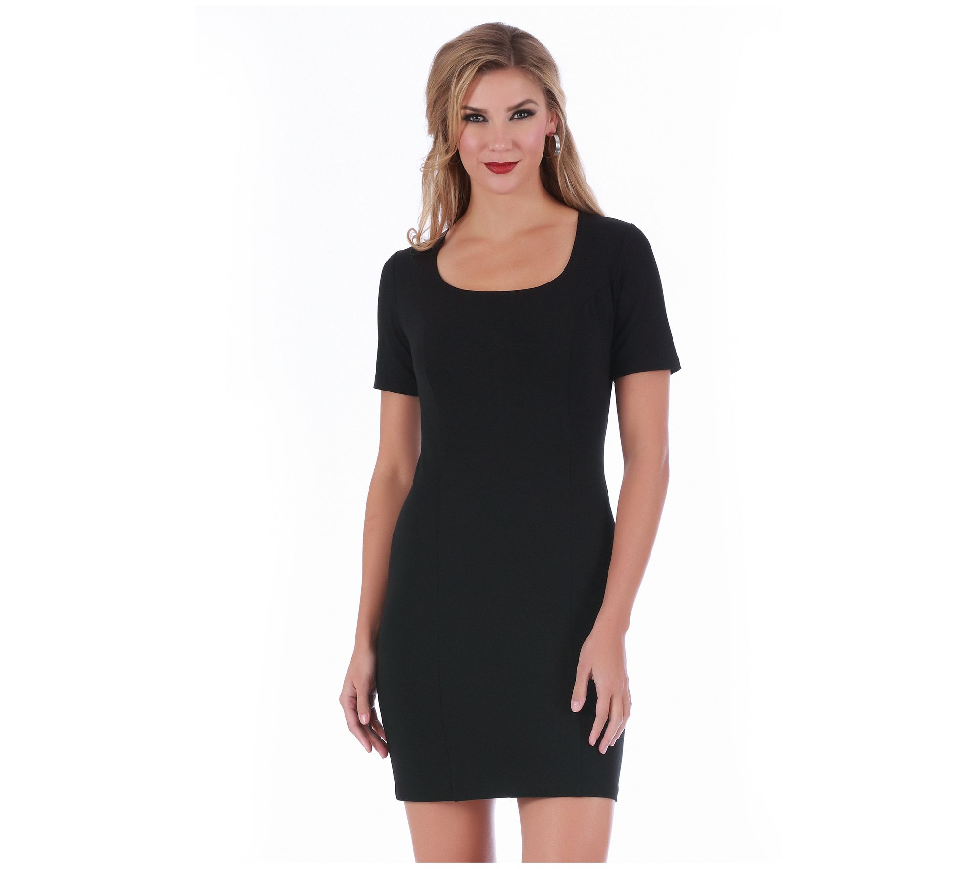 Qvc little hot sale black dress