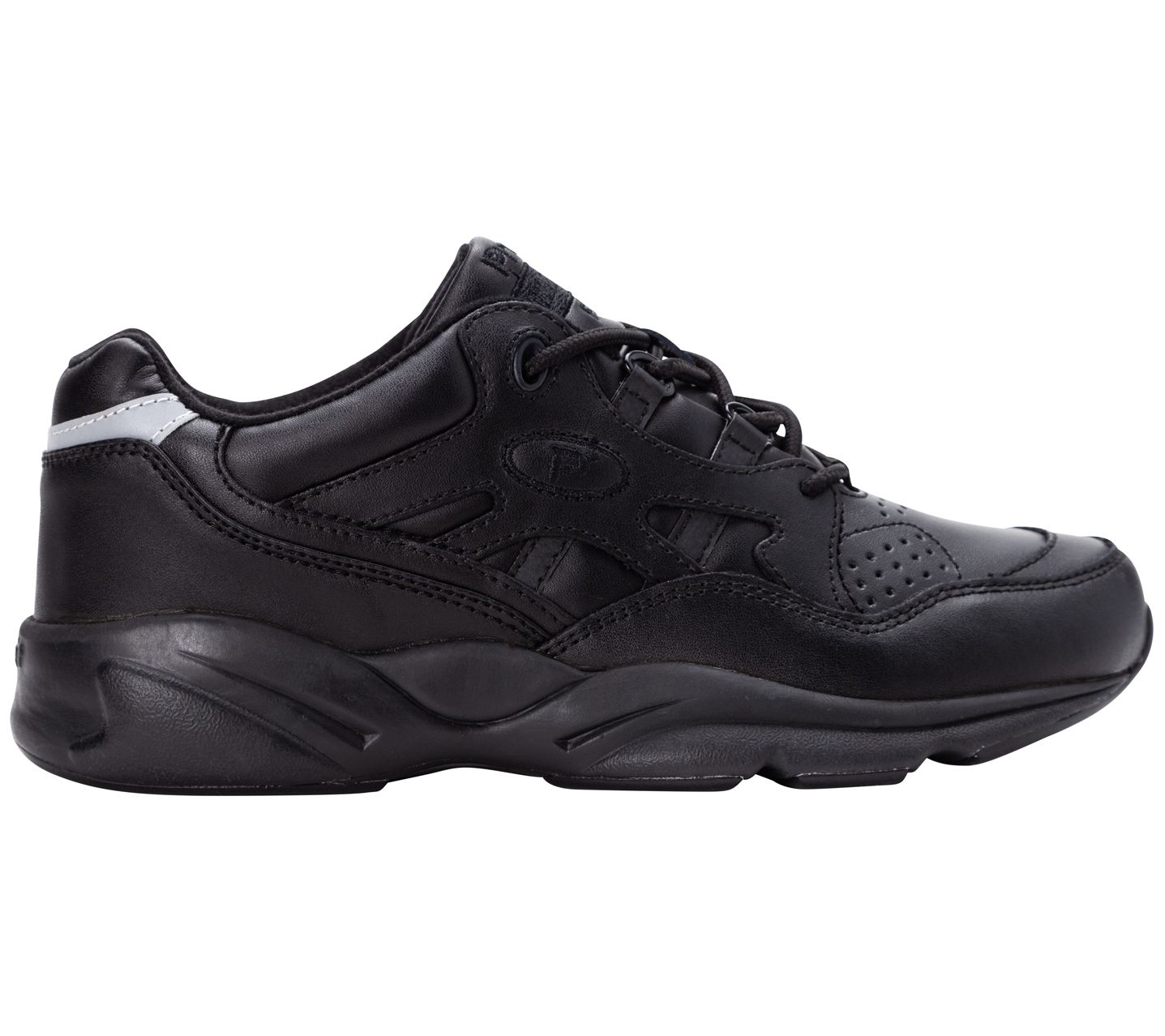 Propet Men's Leather Slip-Resistant Work Shoes- Stark - QVC.com