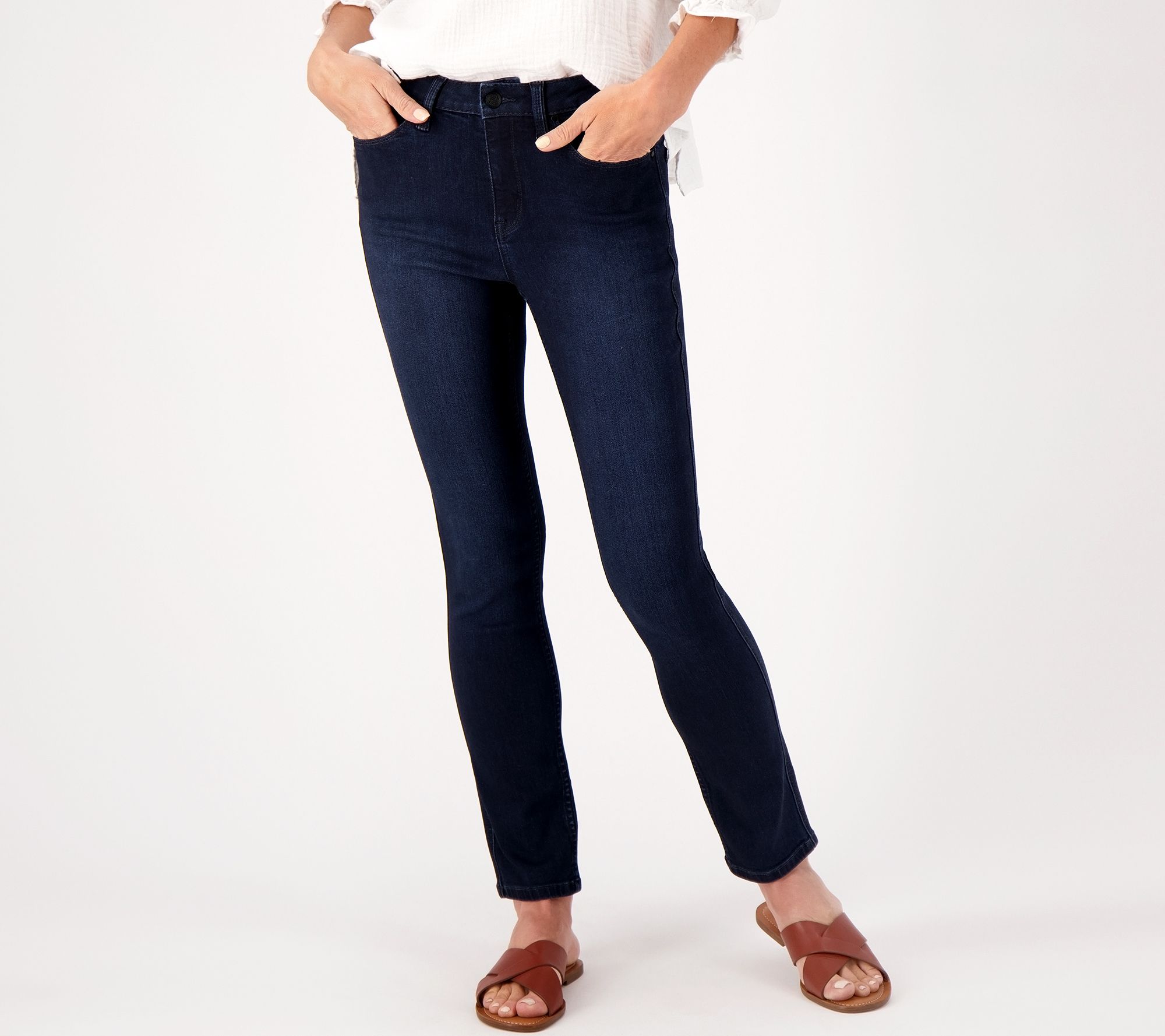 Laurie Felt Tall Silky Denim Easy Skinny Jeans
