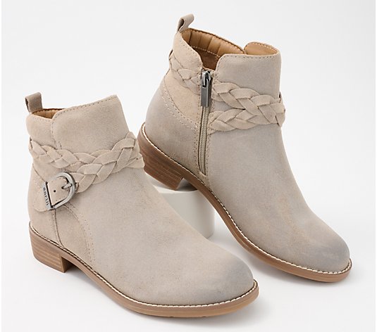 Earth Leather Ankle Boots - Nicole