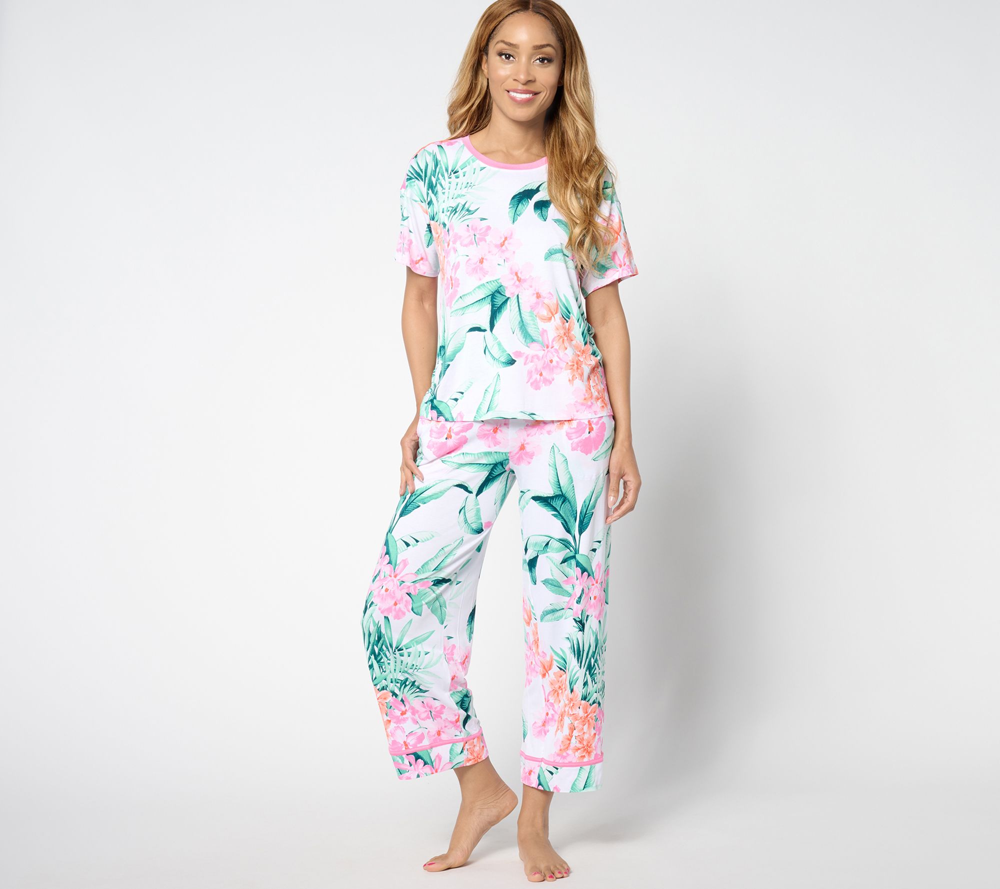 Tommy Bahama Relax Cropped Pant Pajama Set