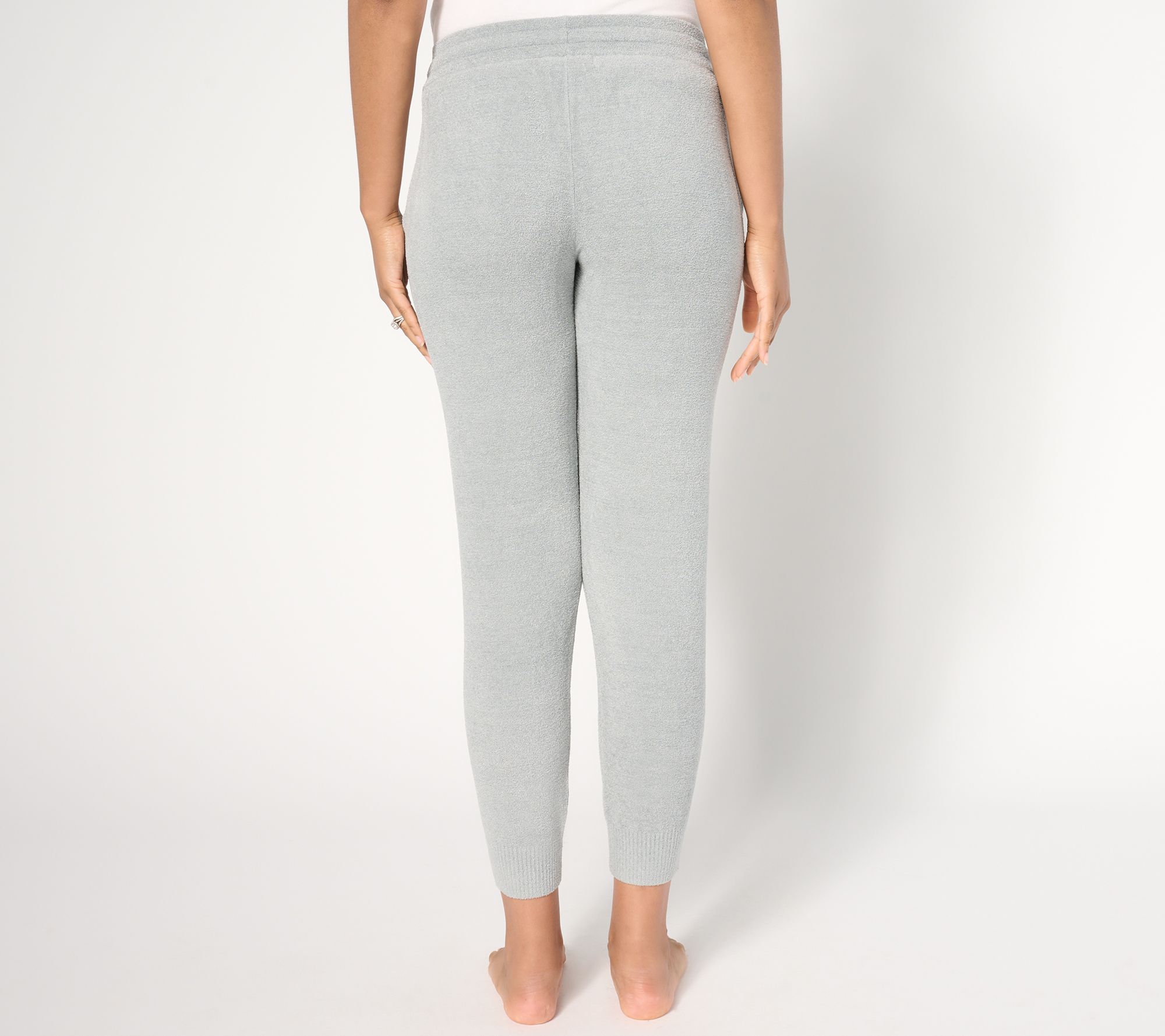 Barefoot Dreams CozyChic Lite Rib Blocked Pantaloni Donna - Jogger Morbidi Con Cintura Regolabile E Polsini A Costine - Vestibilità Rilassata