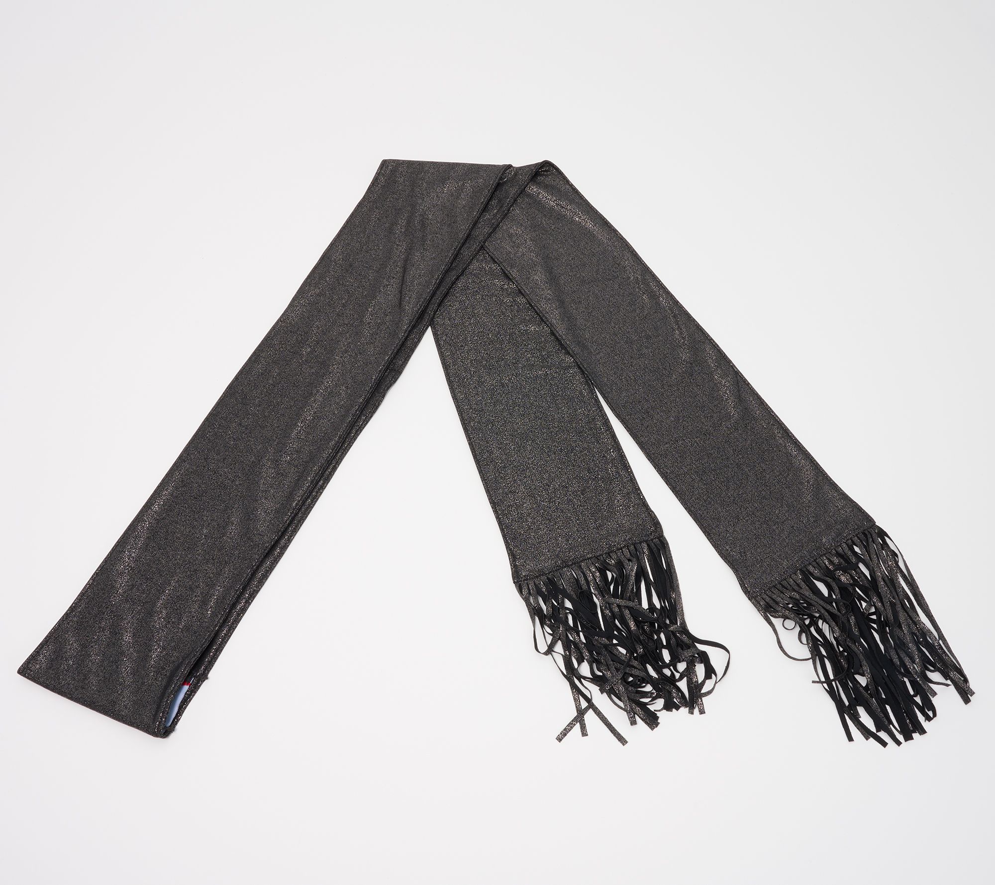 "As Is" Attitudes by Renee Como Jersey Fringe Obi Belt